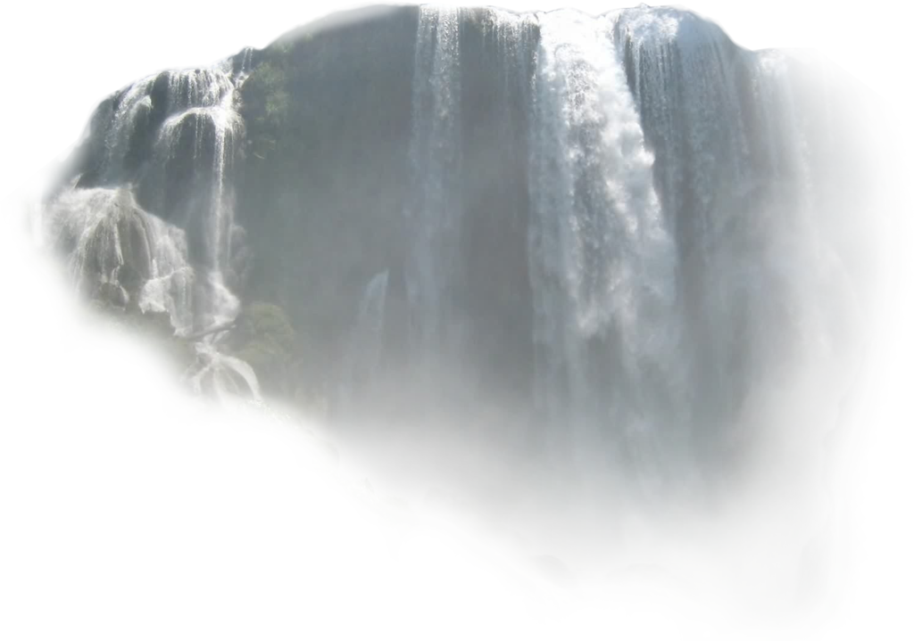 Majestuosa cascada vista desde arriba Fondos de pantalla