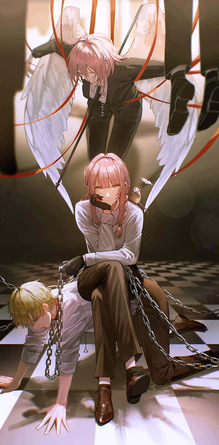 Makima torturando a Chainsaw Man PFP Fondos de pantalla