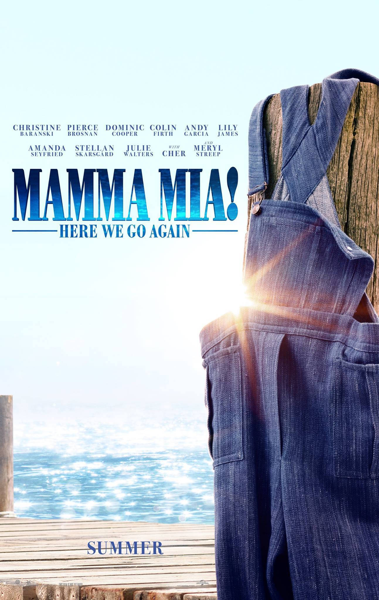 Mama Mia! Suéter Azul Icónico Fondos de pantalla