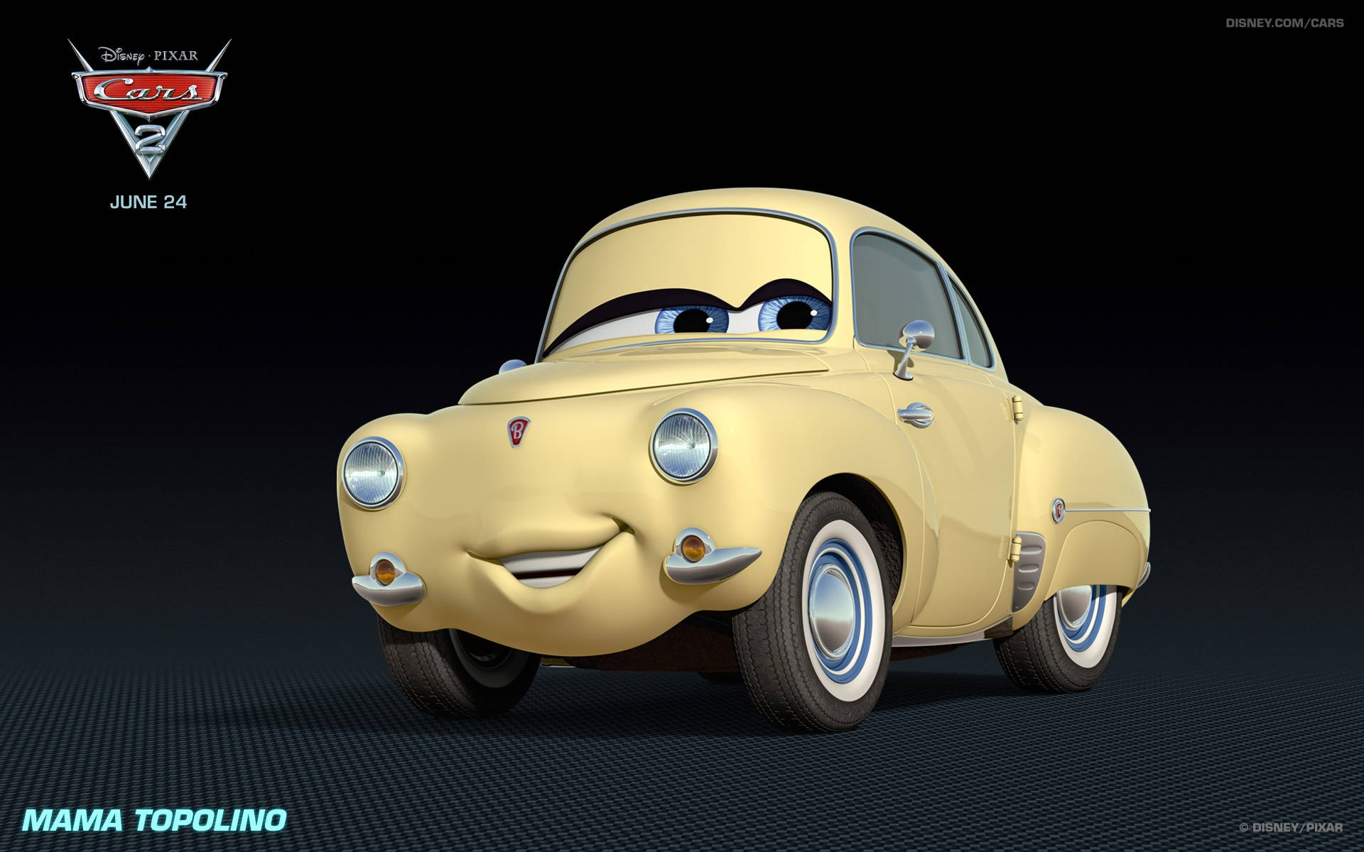 Mama Topolino de Cars 2 de Disney Pixar Fondos de pantalla