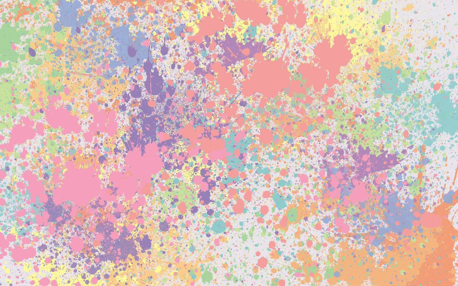 Manchas de pintura colores pastel lindos Fondos de pantalla