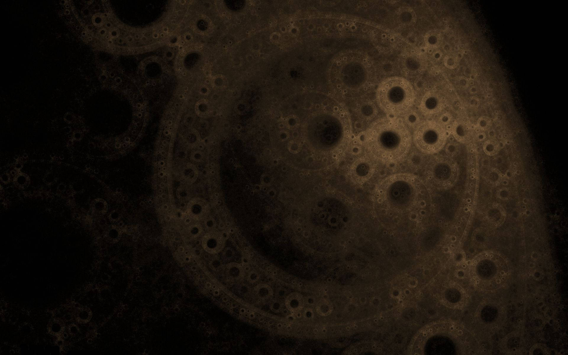 Fondo de Pantalla de Manchas Marrones en la Oscuridad