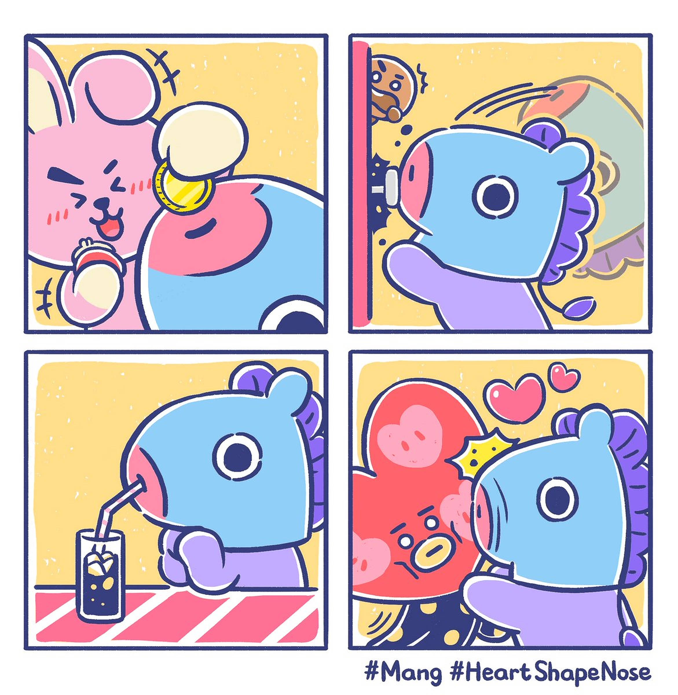 Mang Bt21 Comics Fondos de pantalla