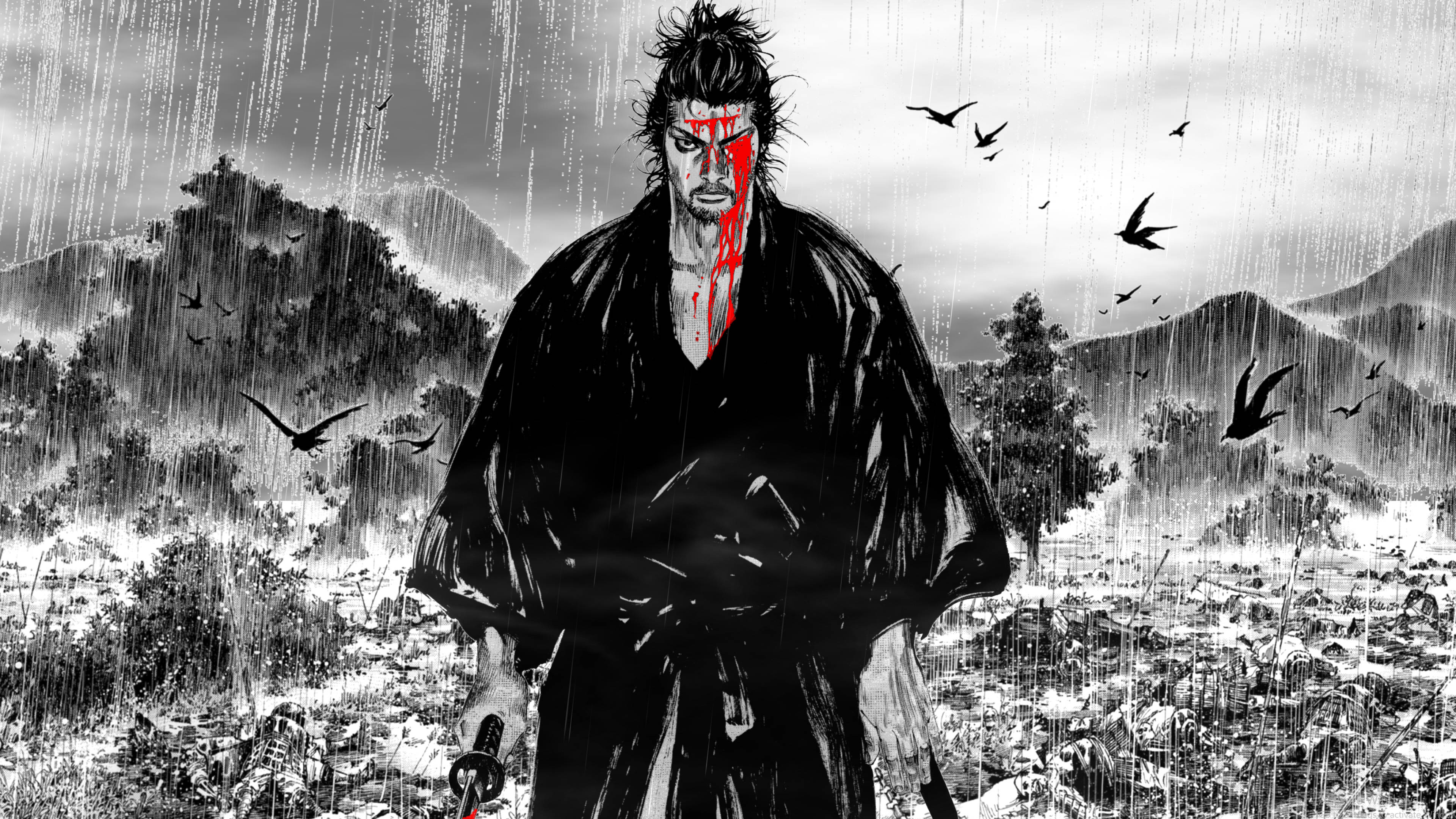 Manga Vagabond en 4K Fondos de pantalla