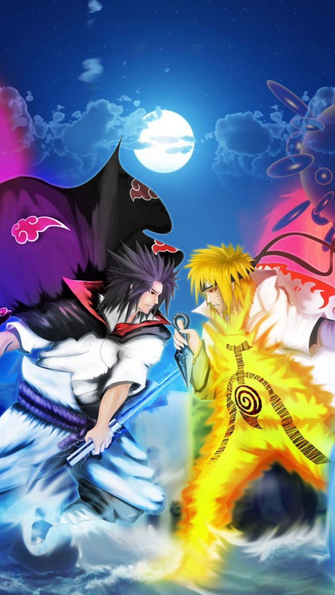 Mangekyou Sharingan Eterno - Fondo de Pantalla de Naruto para Celular Fondos de pantalla