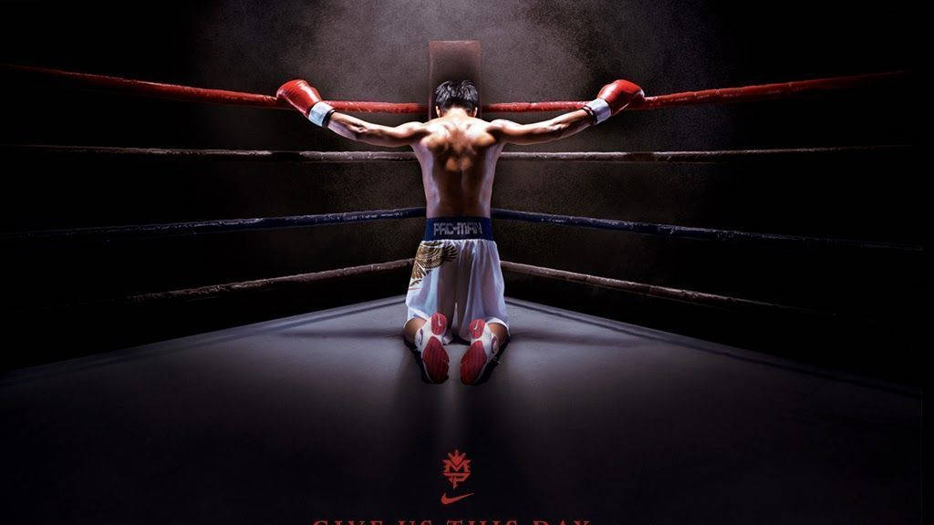 Manny Pacquiao Arrodillado Fondos de pantalla