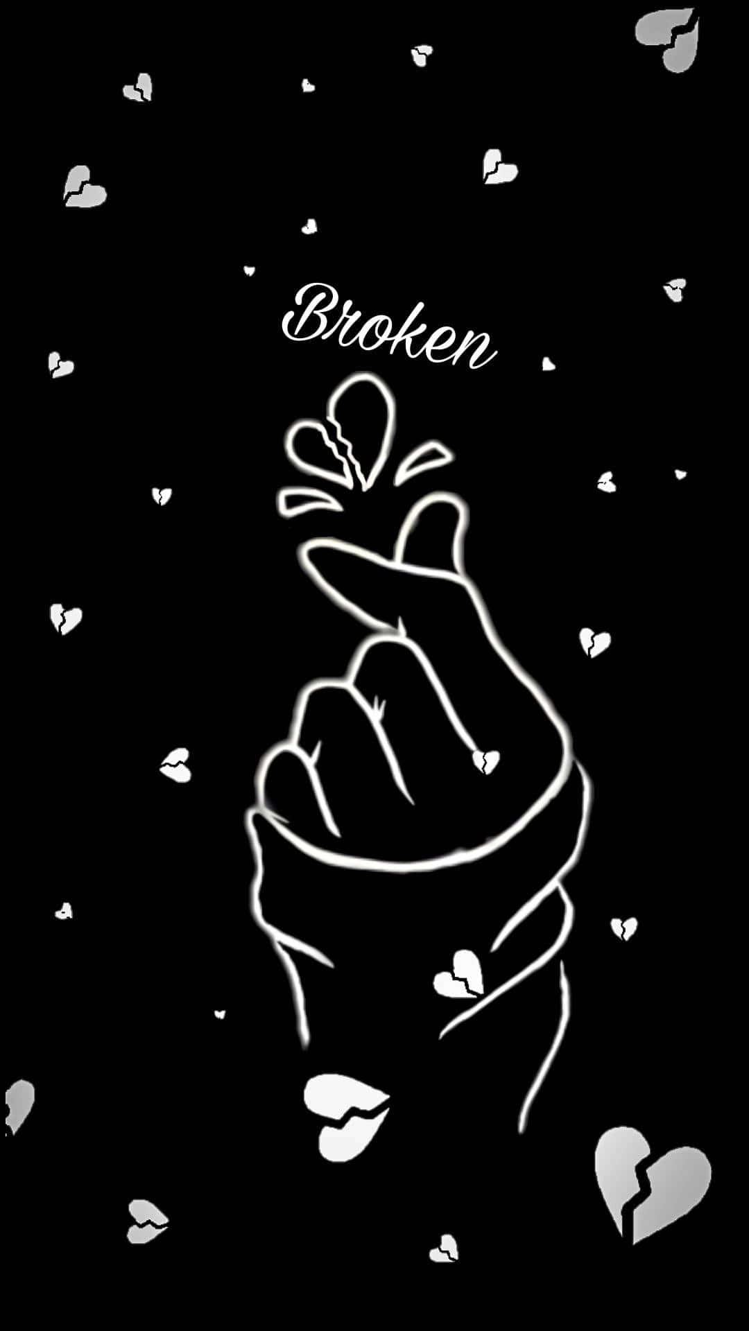 Mano con corazón roto PFP Fondos de pantalla
