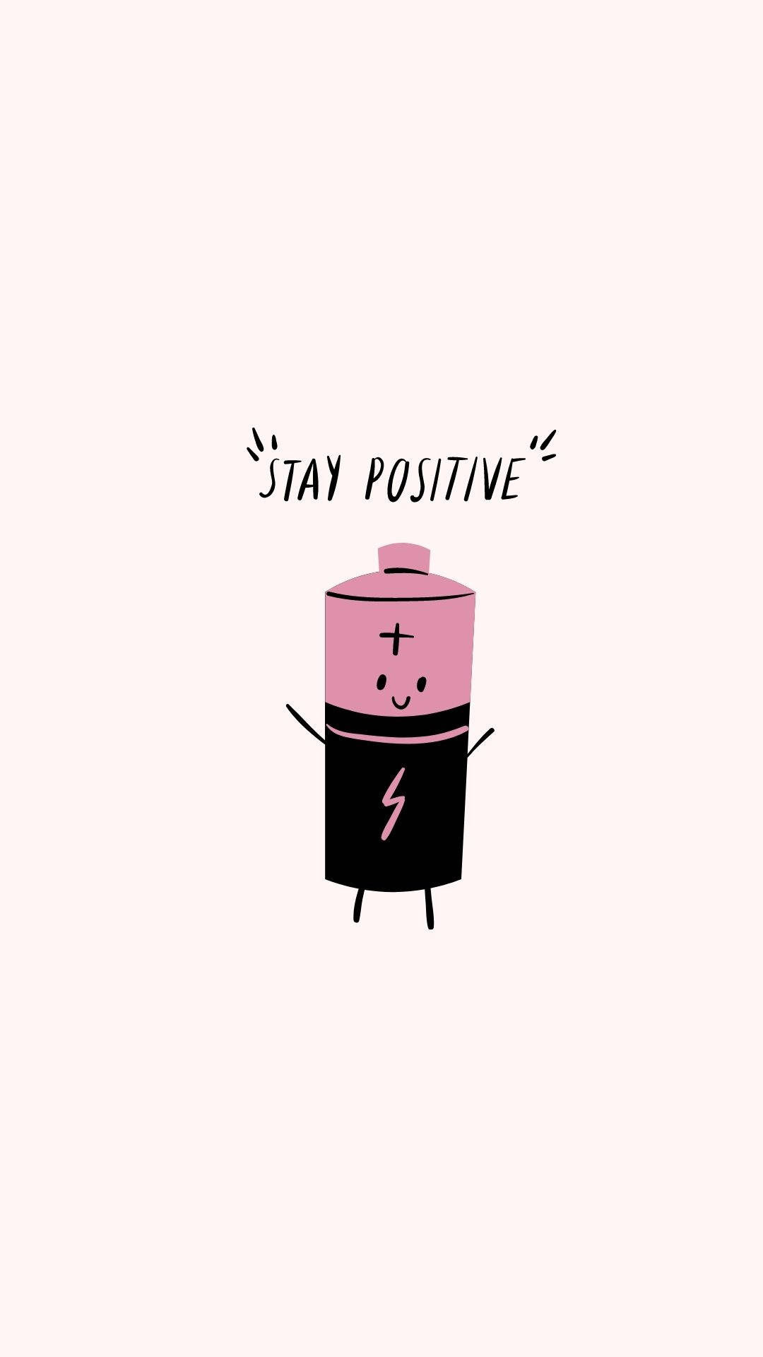 Mantén una Actitud Positiva Cita Linda Fondos de pantalla