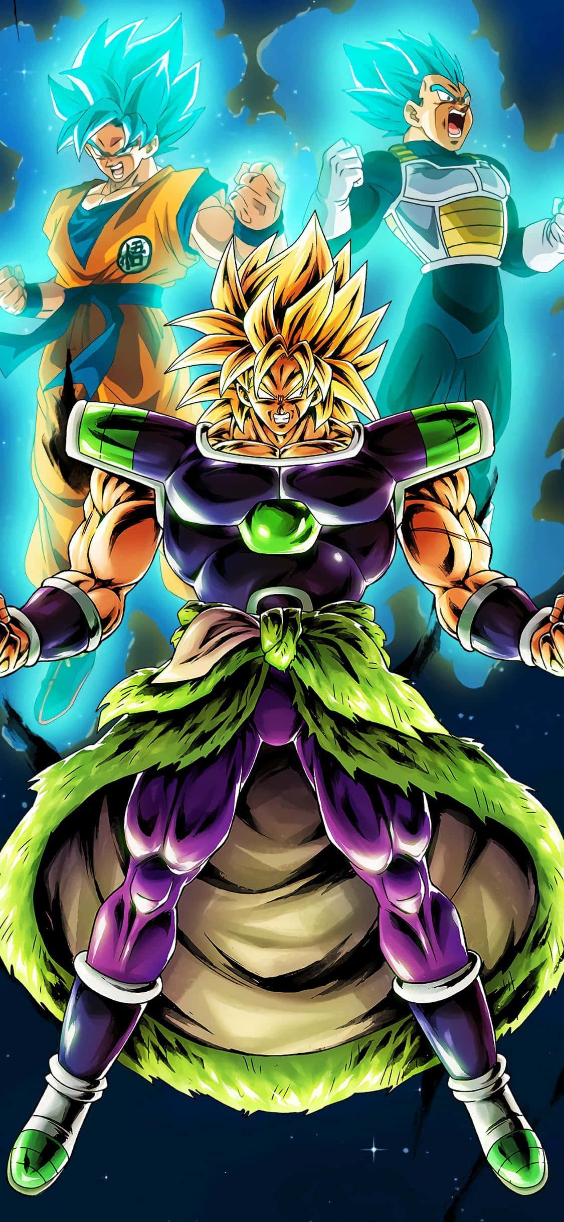 Mantente conectado con el iPhone personalizado de Broly Fondos de pantalla
