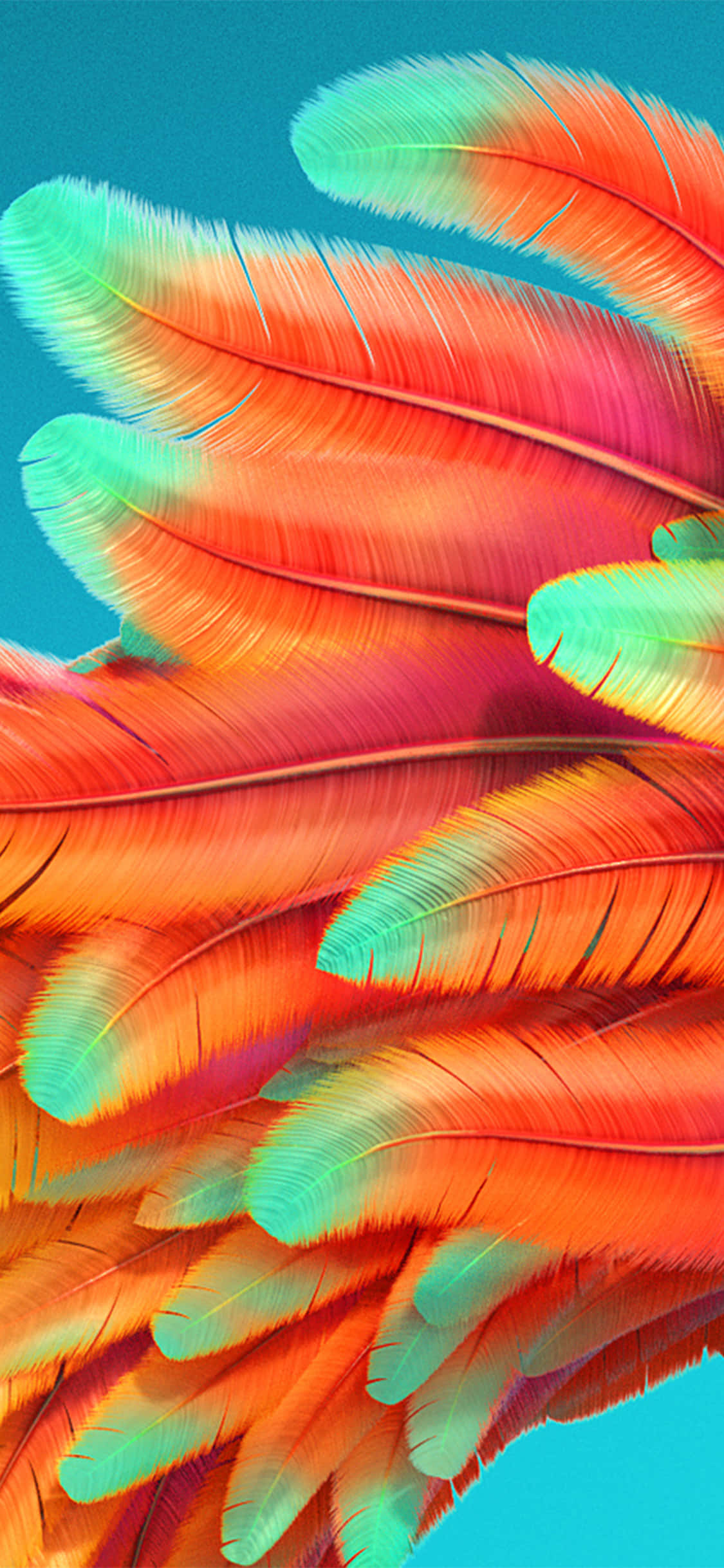 ¡Mantente conectado con un iPhone colorido! Fondos de pantalla