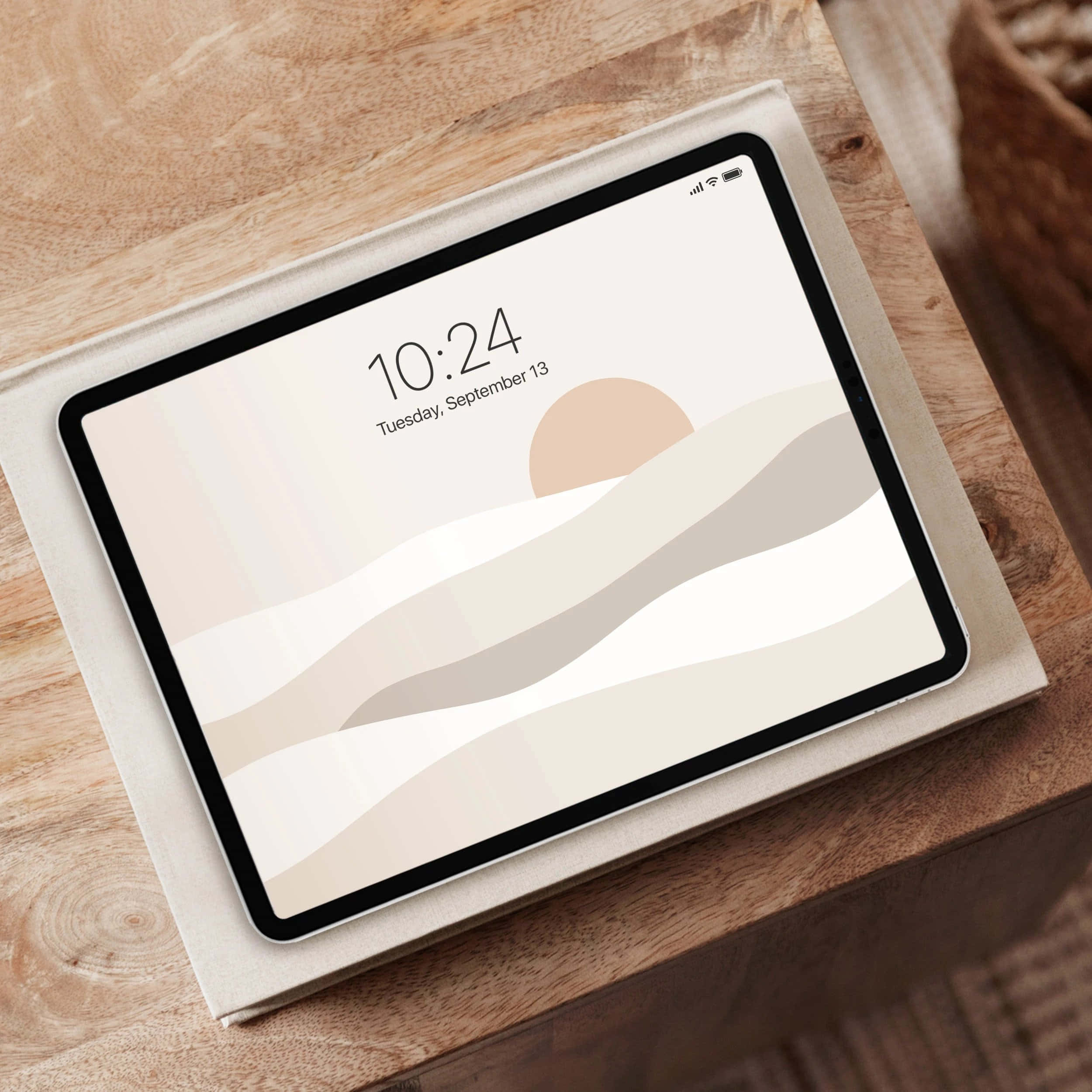 Mantente creativo con el iPad estético. Fondos de pantalla