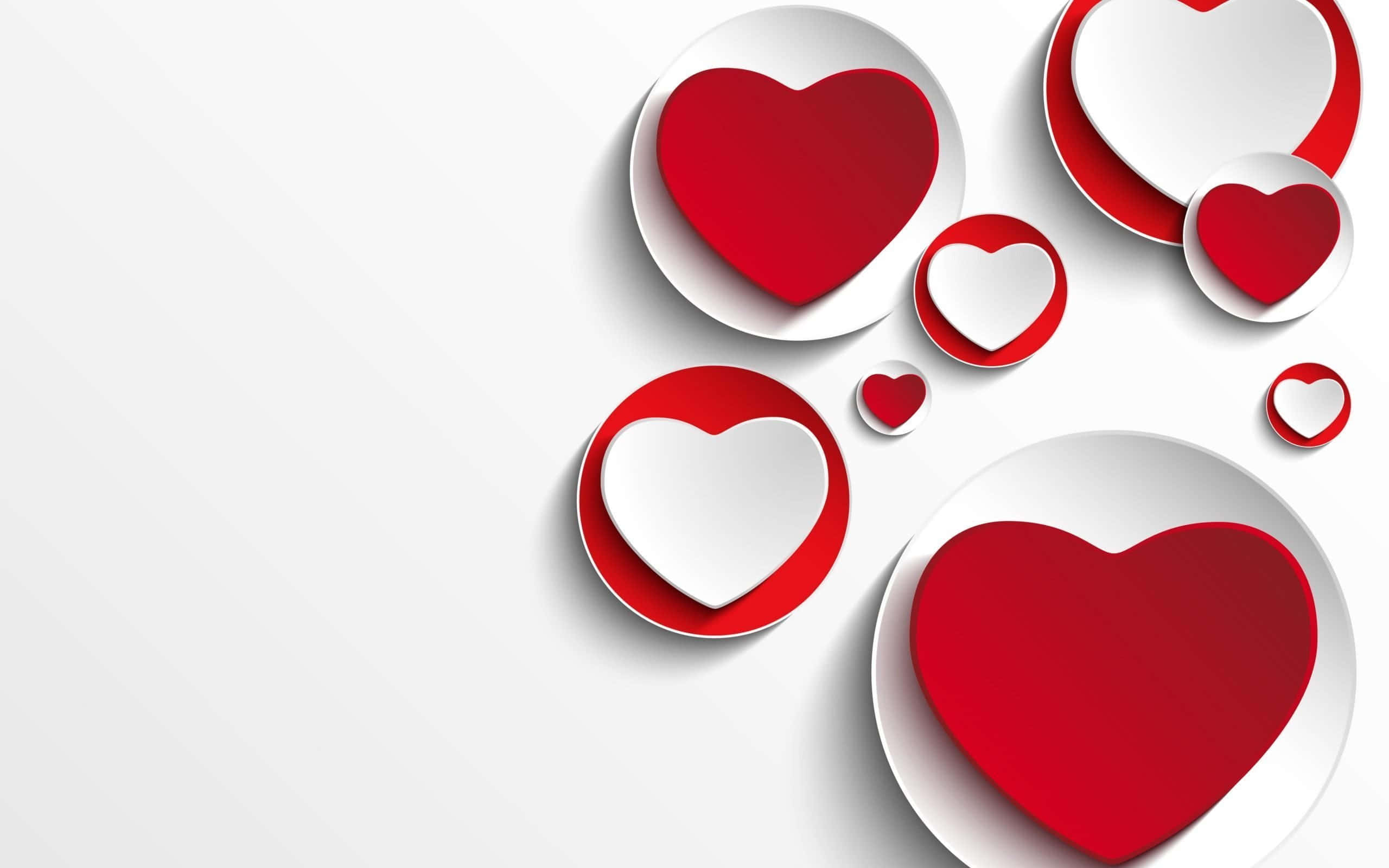 ¡Mantente elegante y moderno con el fondo de Aesthetic Heart! Fondos de pantalla