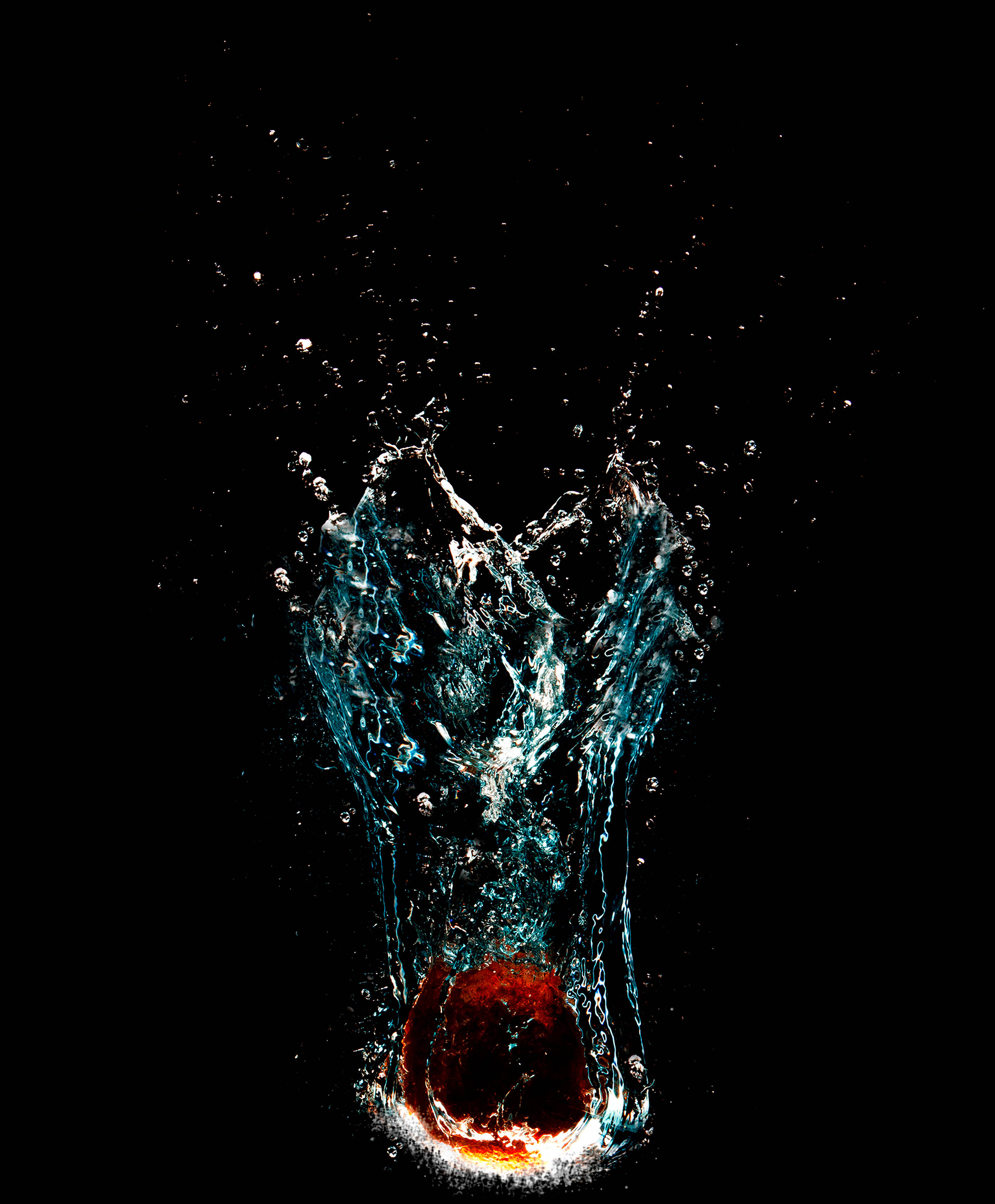 Manzana bajo el agua Fondos de pantalla