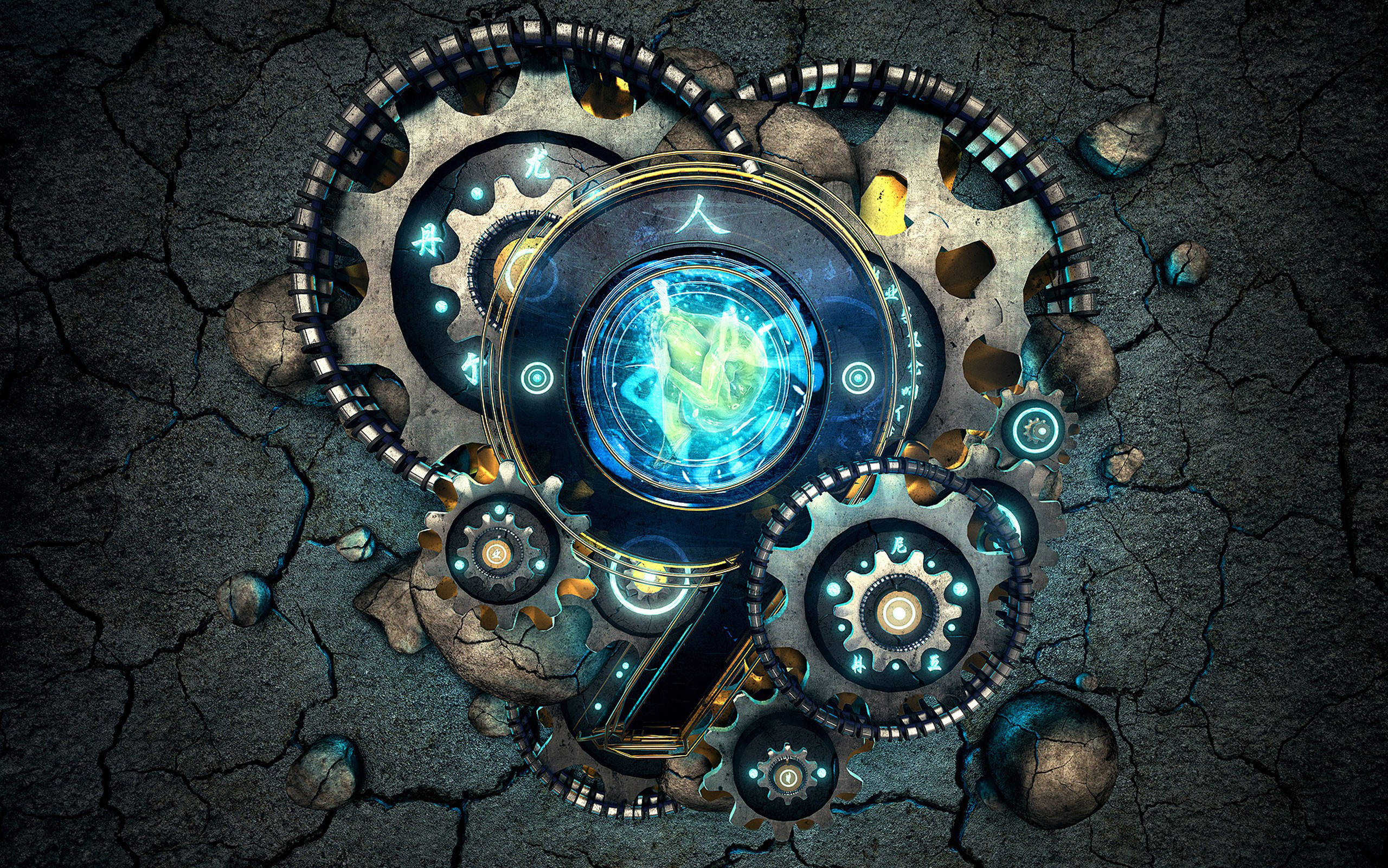 Maquinaria Colorida de Ingeniería HD Fondos de pantalla
