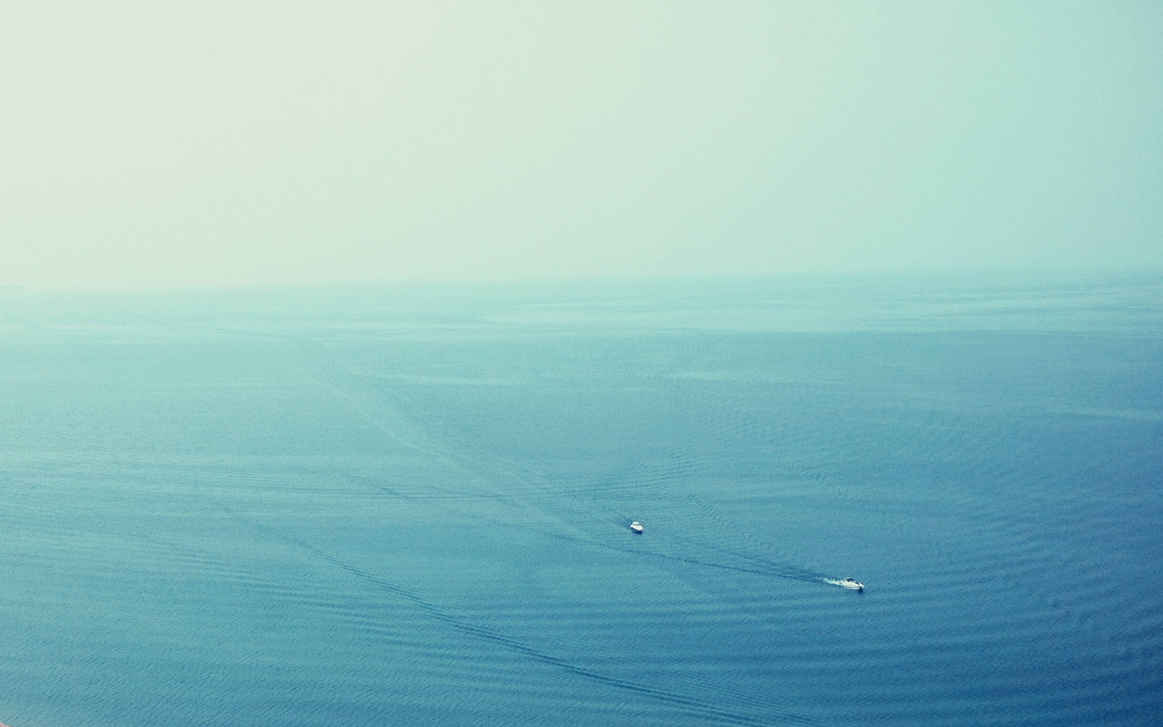 Mar de verano cielo despejado Fondos de pantalla