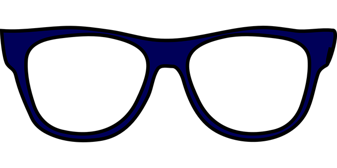 Marco de lentes azul vector Fondos de pantalla