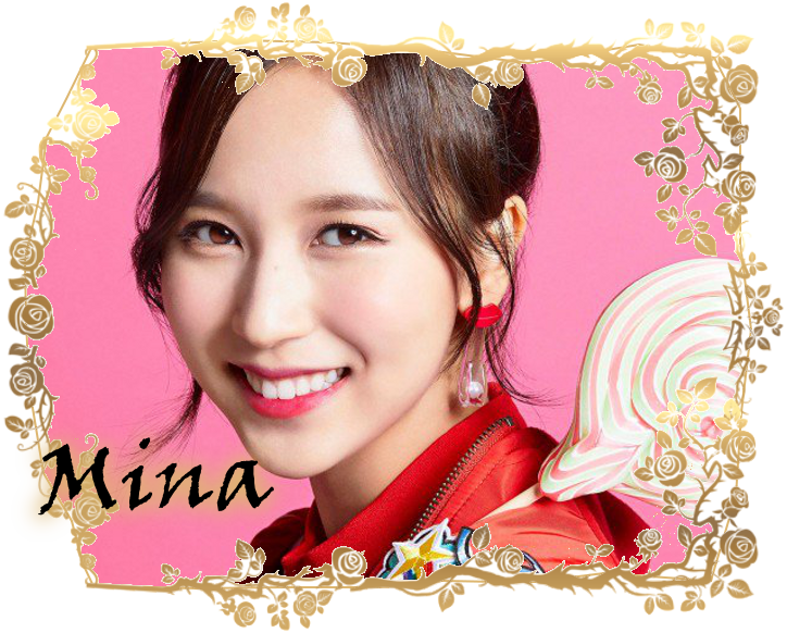 Marco Floral de Twice Mina Fondos de pantalla