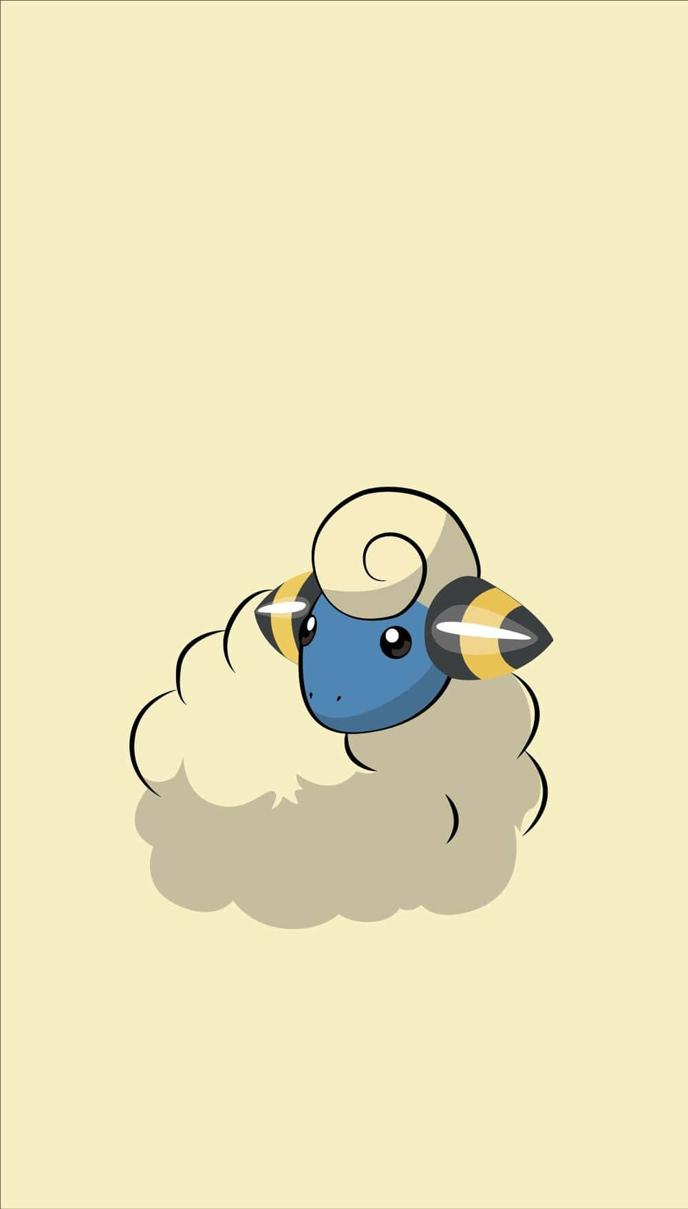 Mareep estética beige Fondos de pantalla