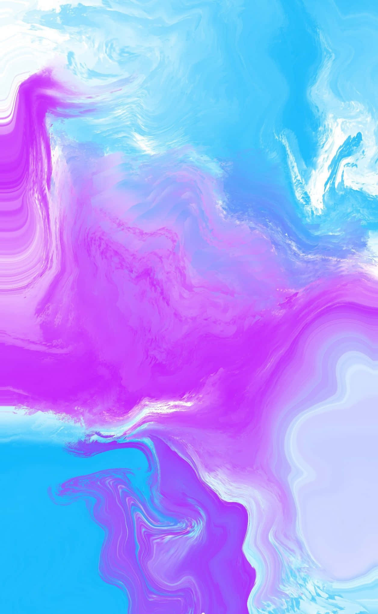 Mármol de agua púrpura y azul Fondos de pantalla