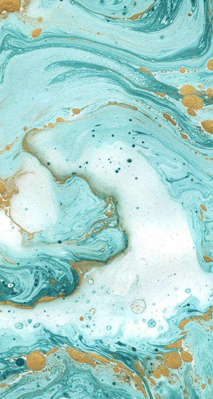 Mármol Dorado Aguamarina Fondos de pantalla