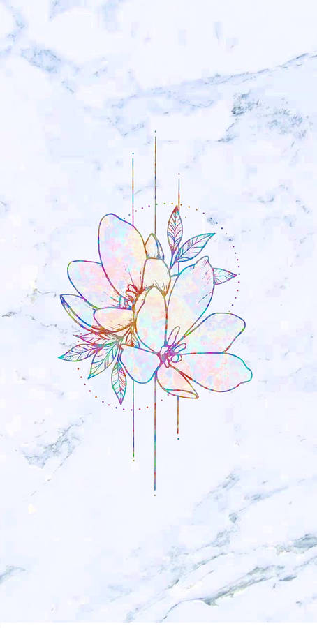 Mármol Pastel y Logotipo Fondos de pantalla