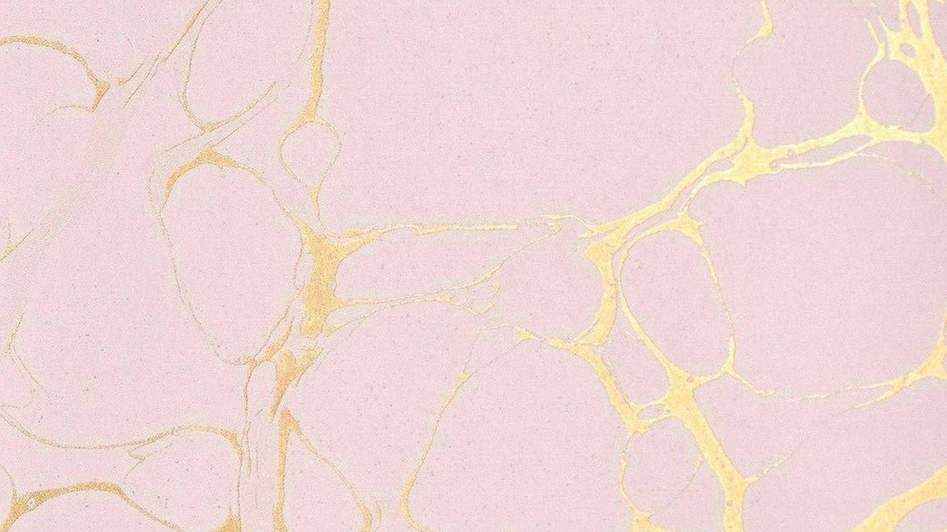 Mármol Rosa Dorado Estético Fondos de pantalla