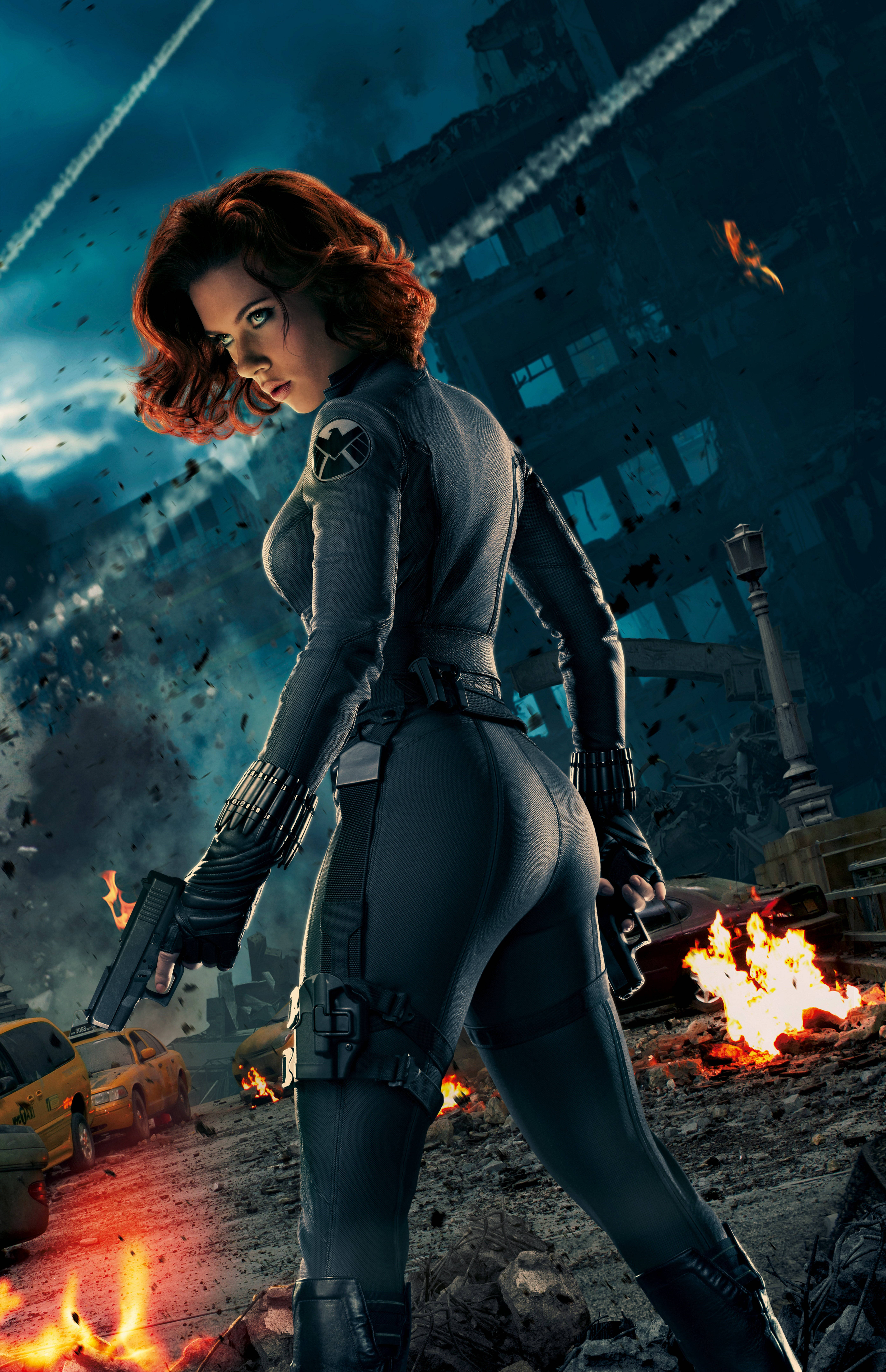 Marvel Natasha Romanoff Avenger 3D Fondos de pantalla