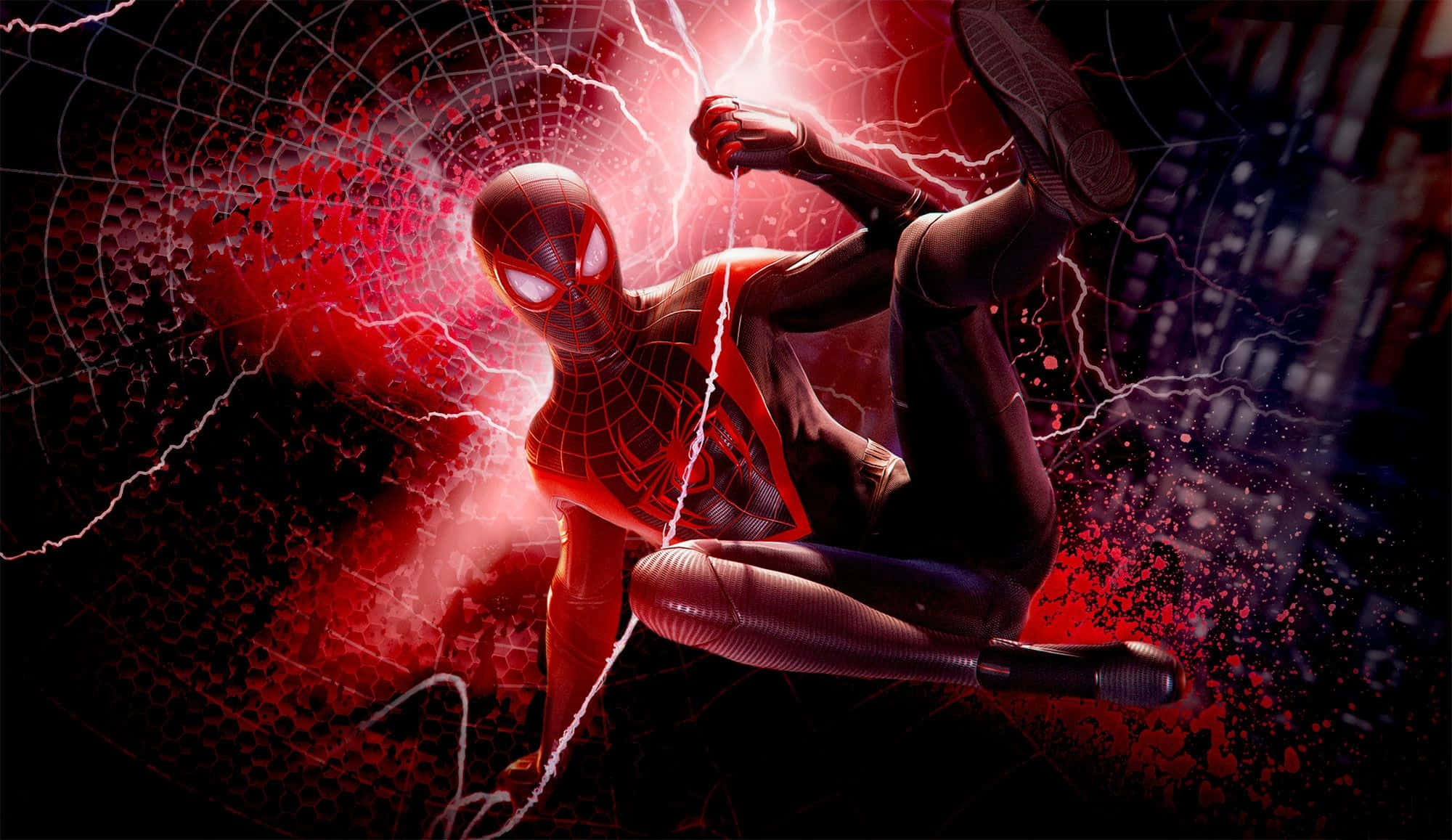 Marvel PS4 Spiderman Rayo Rojo Fondos de pantalla