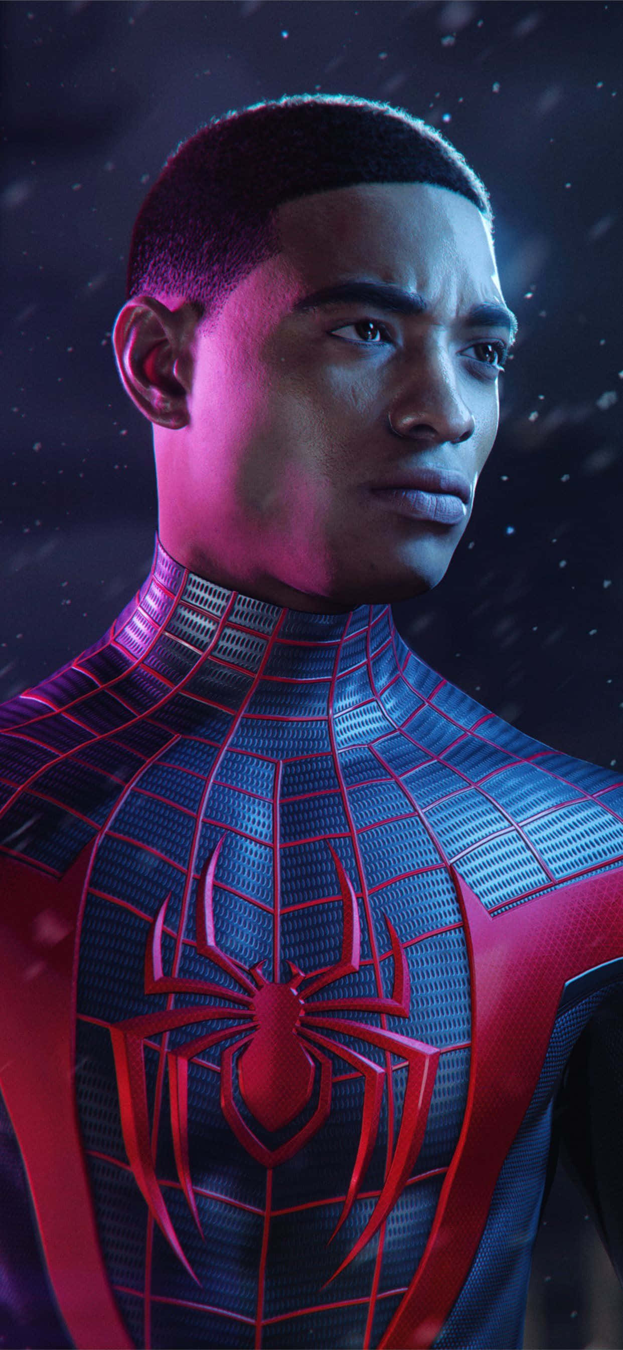 Marvel Video Game Spider Man Miles Morales iPhone Fondos de pantalla