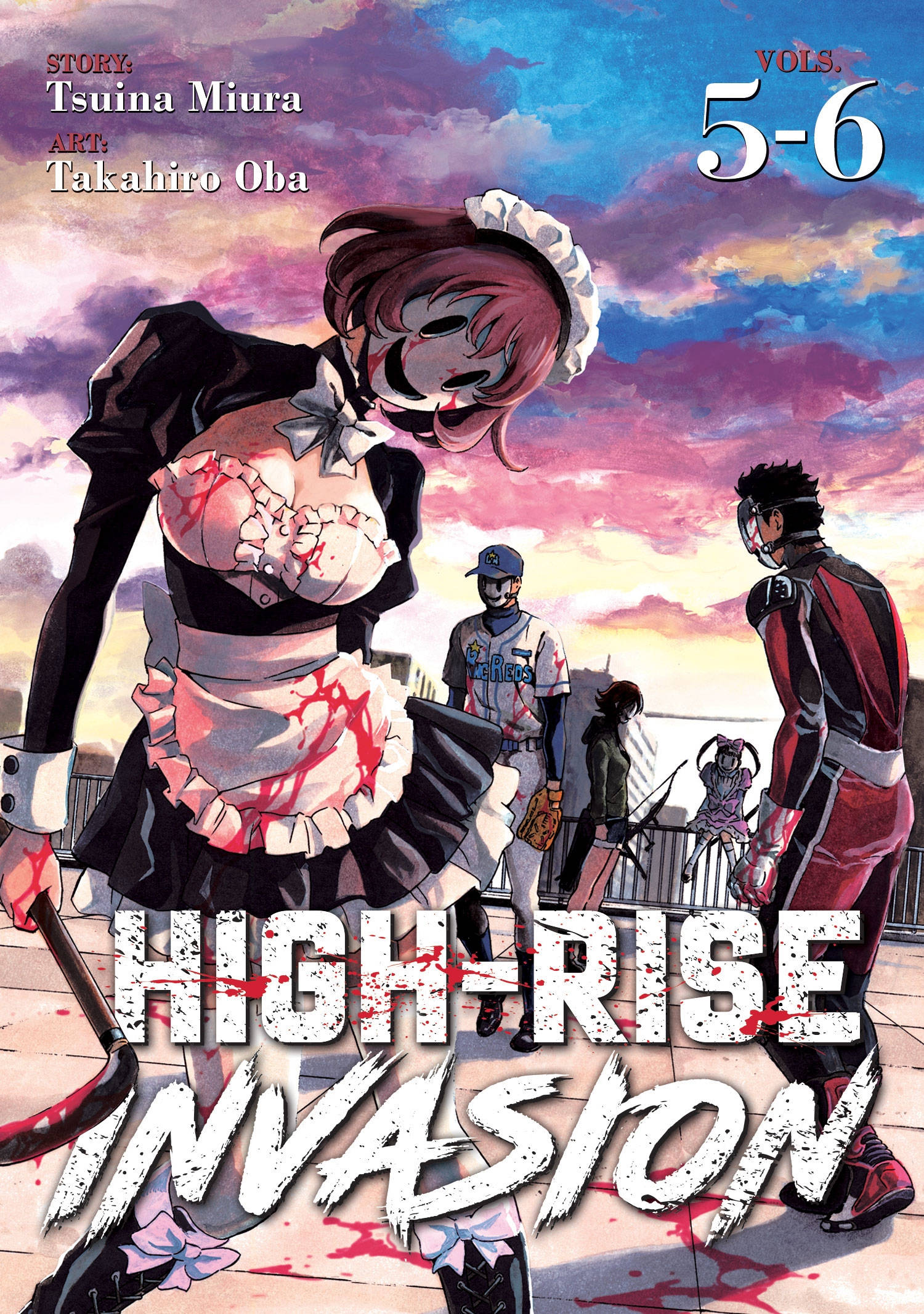 Máscara Anime de High-Rise Invasion Fondos de pantalla