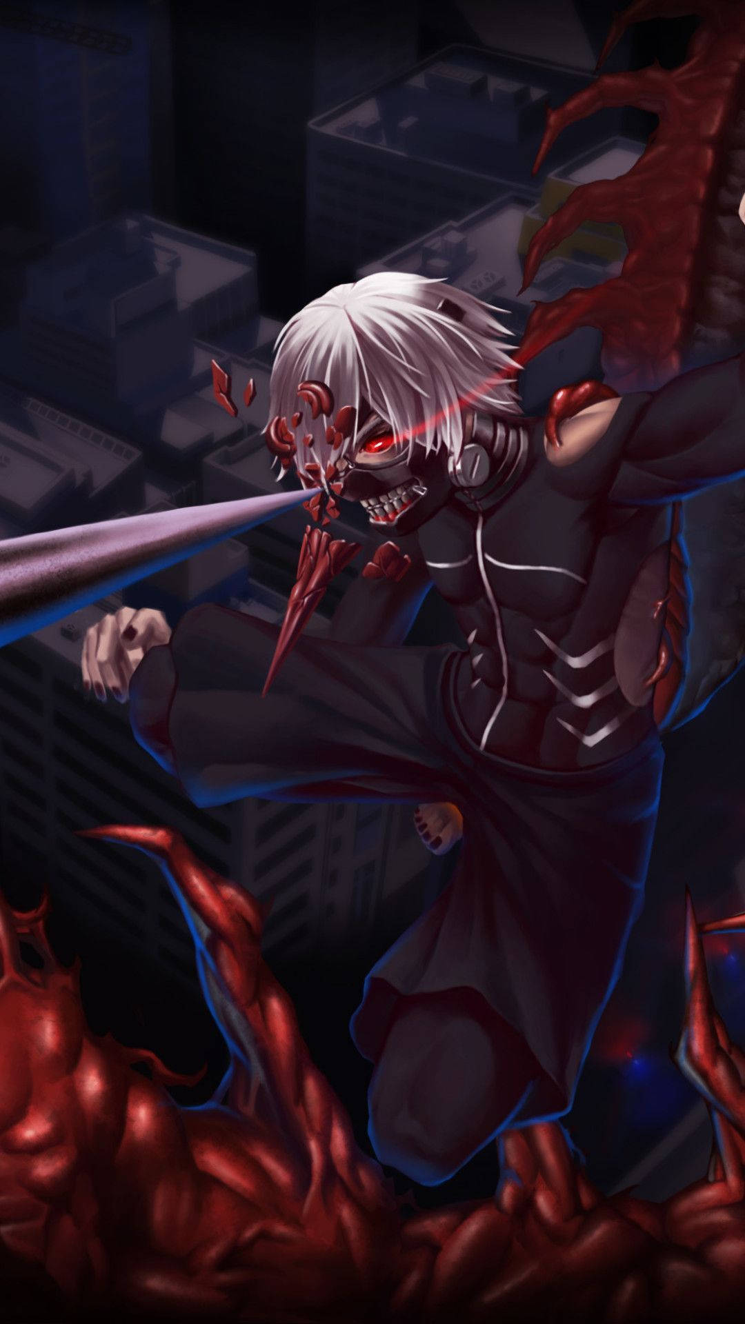 Máscara Característica de Personajes de Tokyo Ghoul Fondos de pantalla