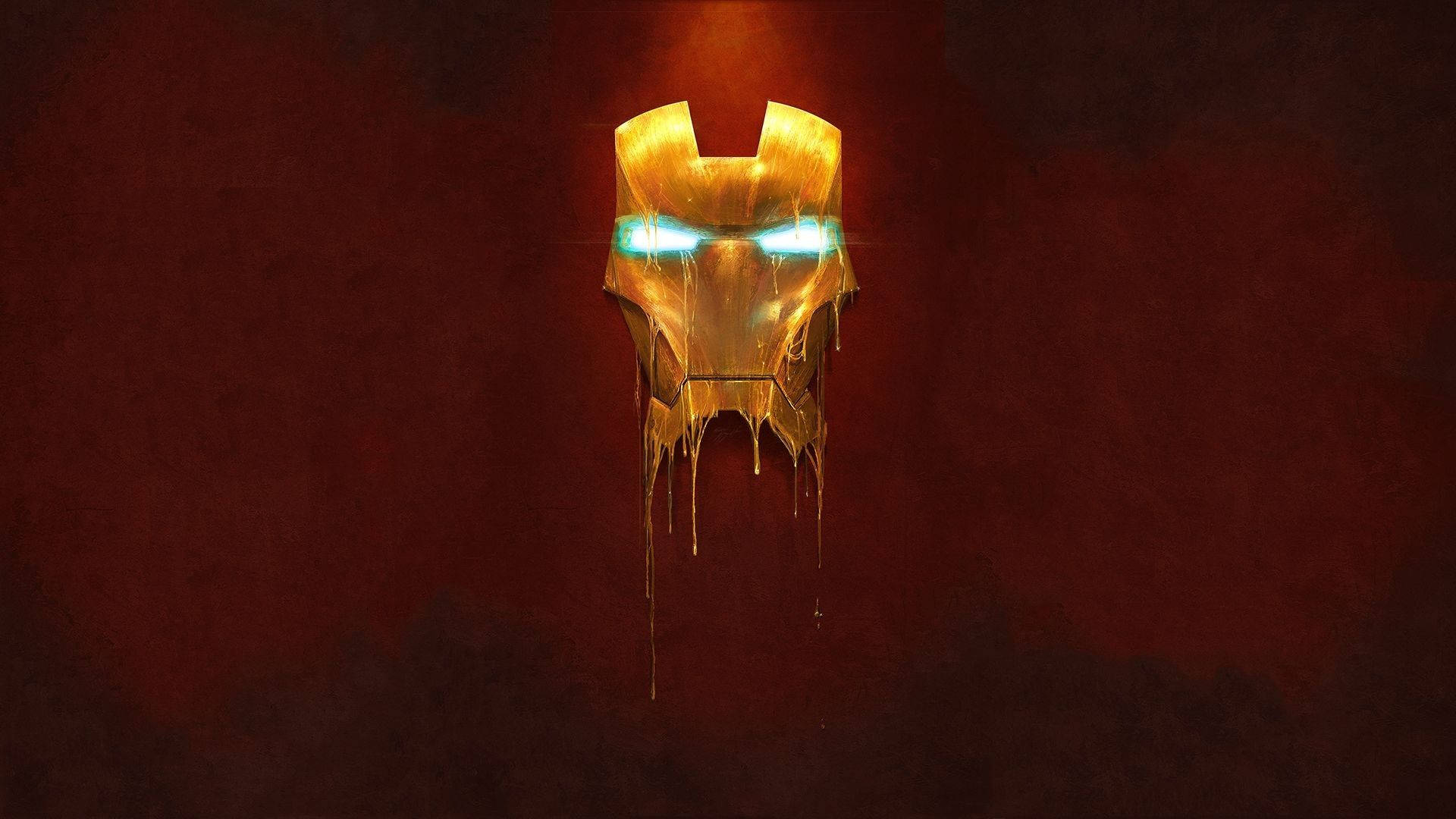 Máscara de Iron Man Derritiéndose Fondos de pantalla