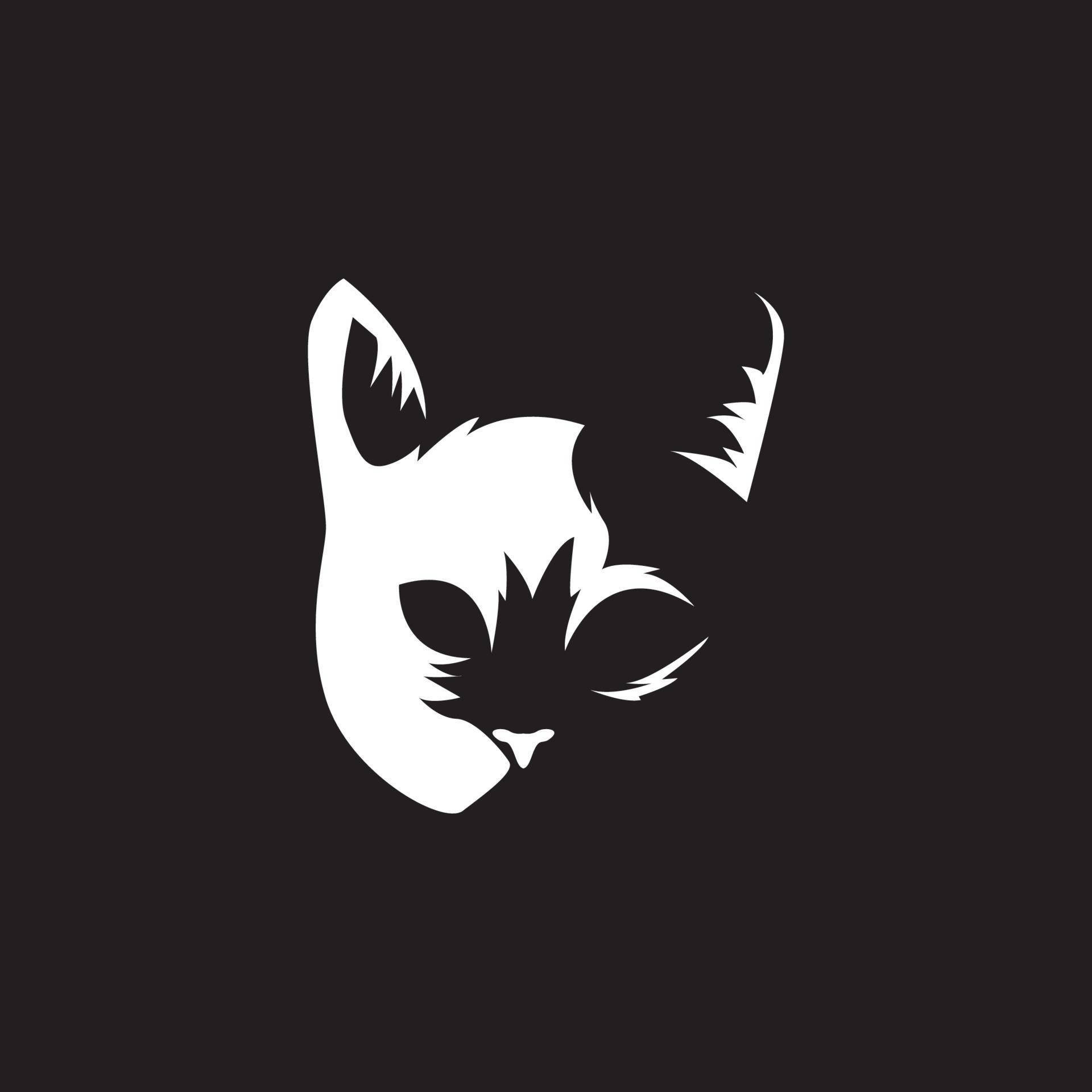 Máscara minimalista de Demon Slayer Fondos de pantalla