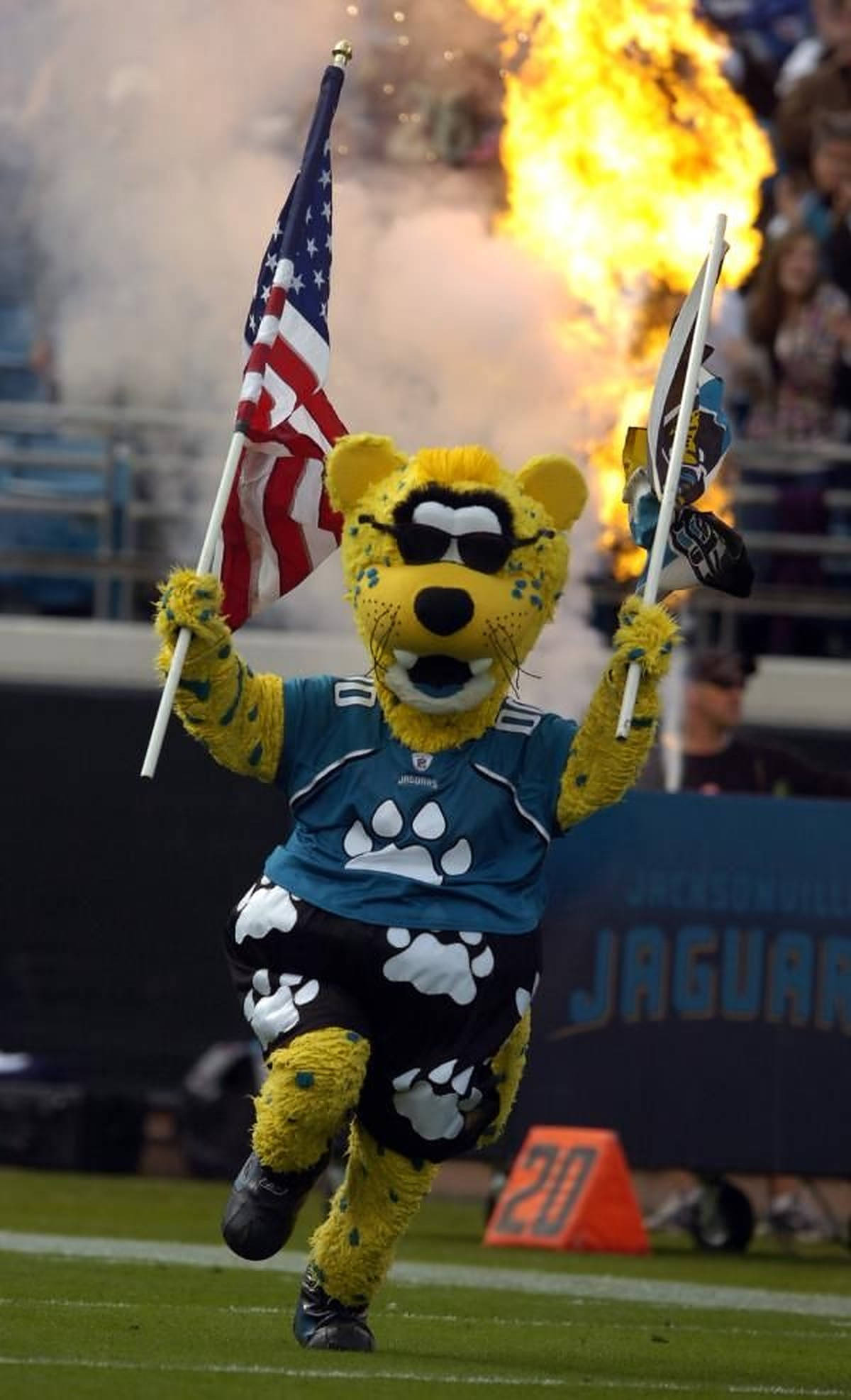Mascota de Fútbol de los Jacksonville Jaguars Fondos de pantalla