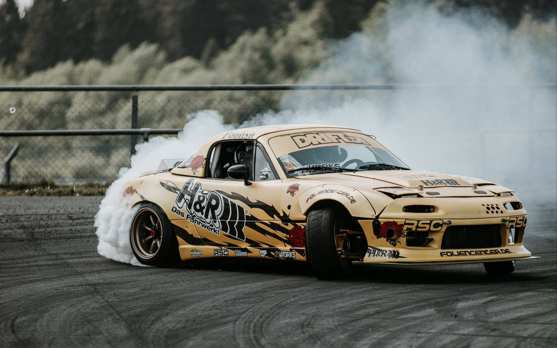 Mazda RX-7 Auto de Derrape Fondos de pantalla