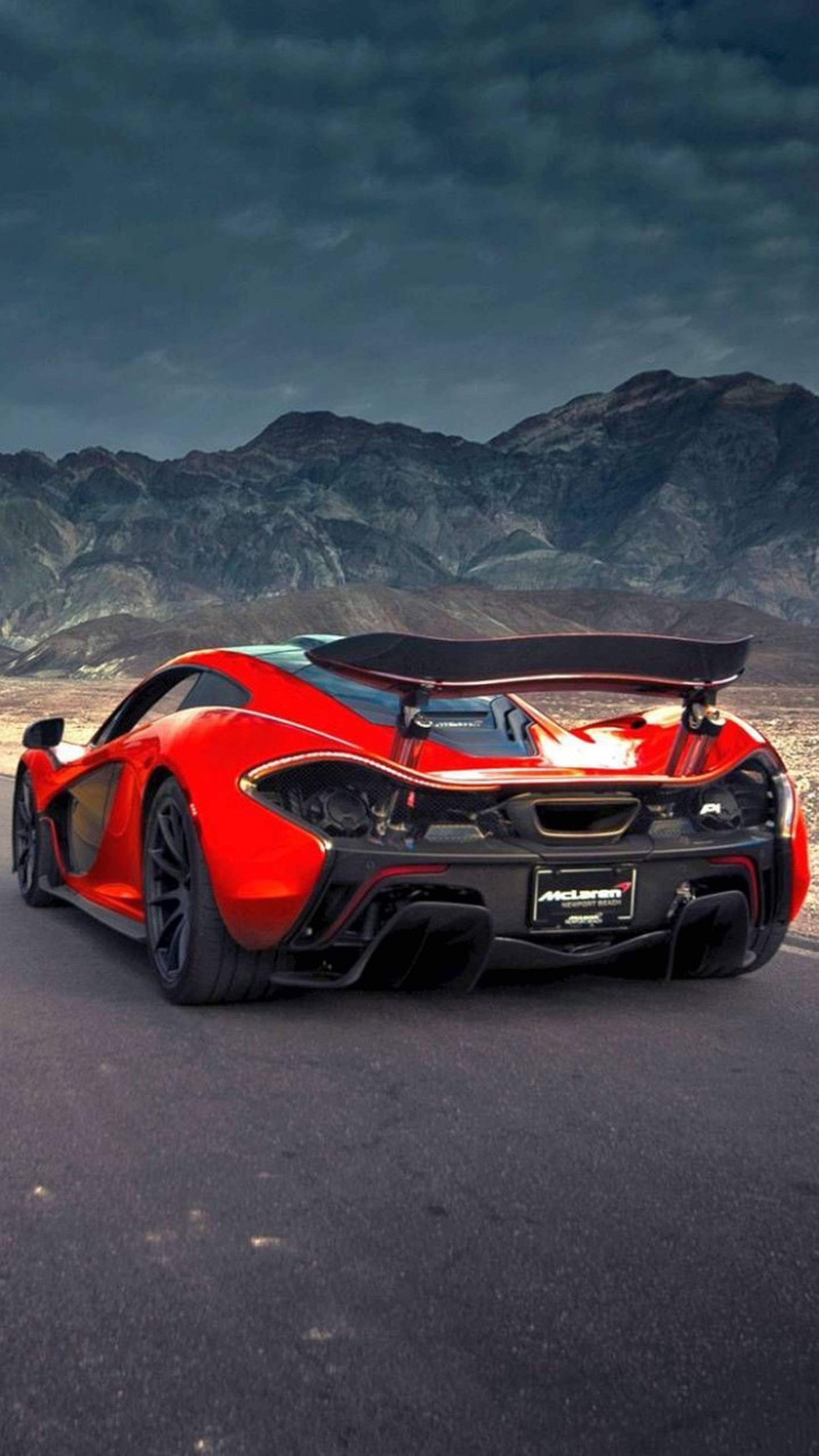 McLaren iPhone P1 Variante Roja Fondos de pantalla