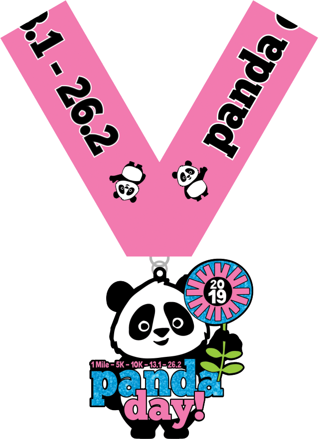 Medalla de Carrera Temática Panda 2019 Fondos de pantalla