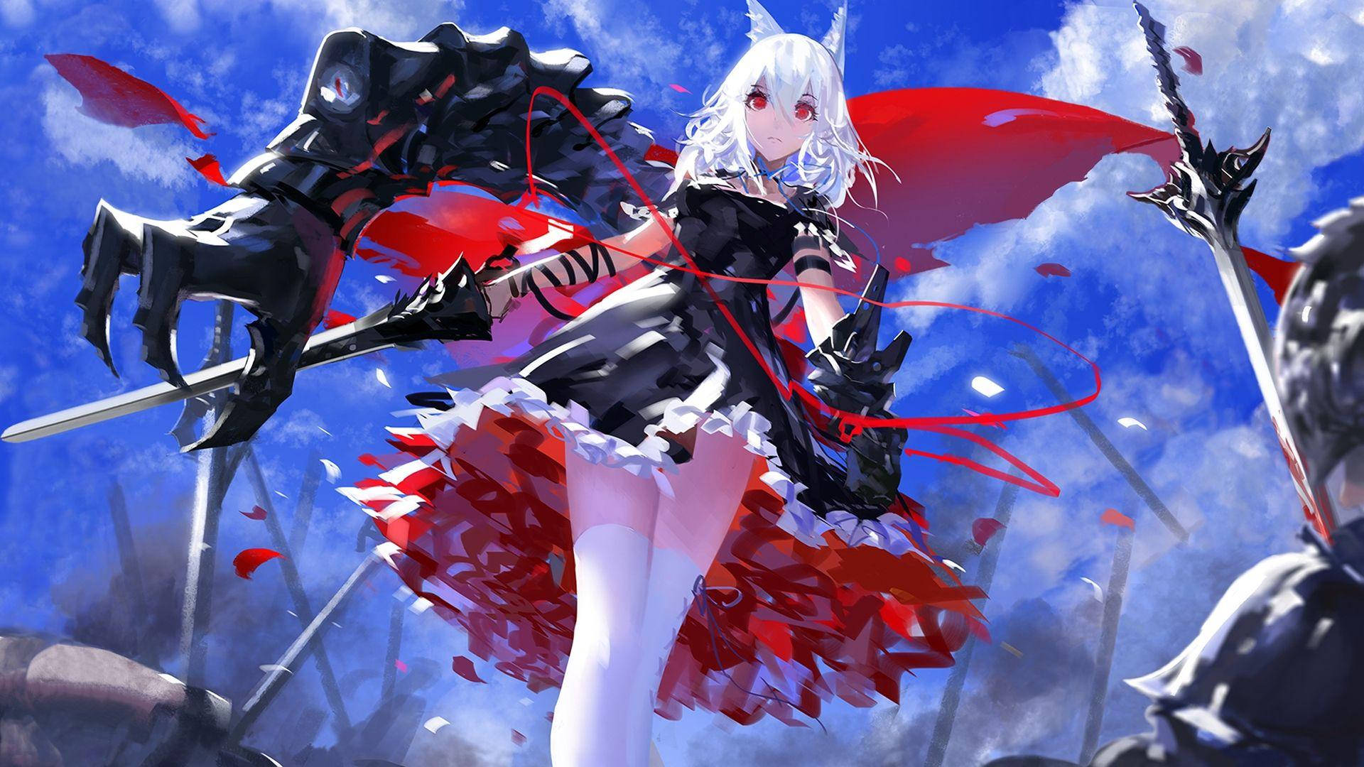 Media Cyborg Demonio Anime Fondos de pantalla