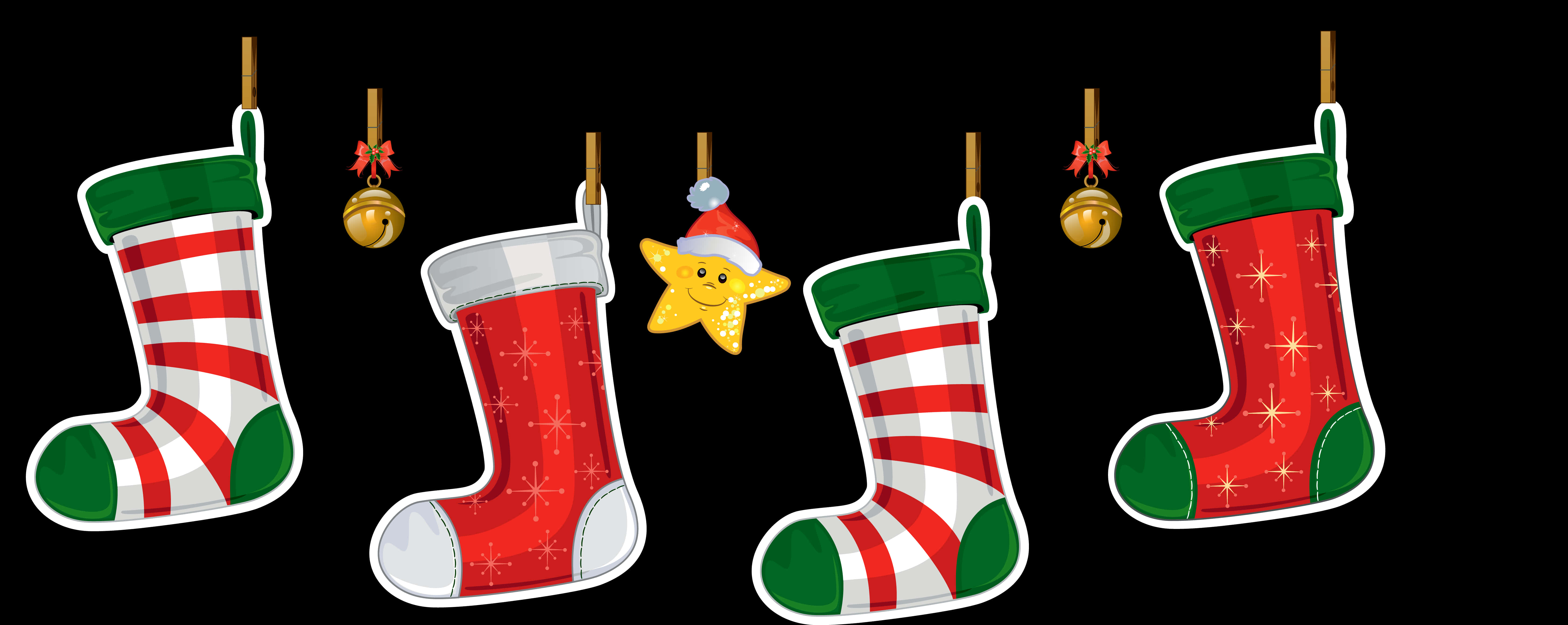 Medias navideñas y decoraciones Fondos de pantalla