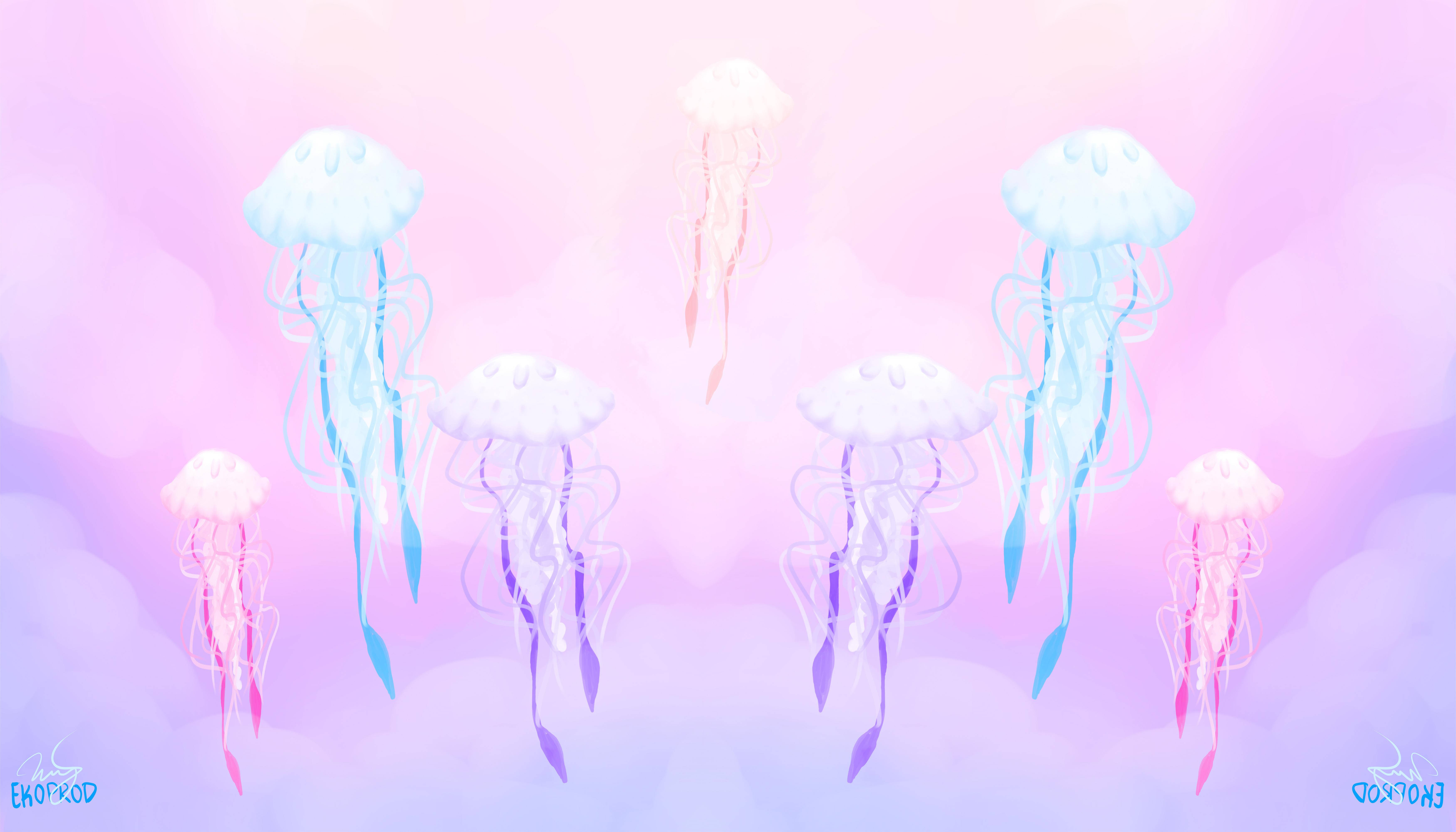 Medusas en Arte Gore Pastel Fondos de pantalla