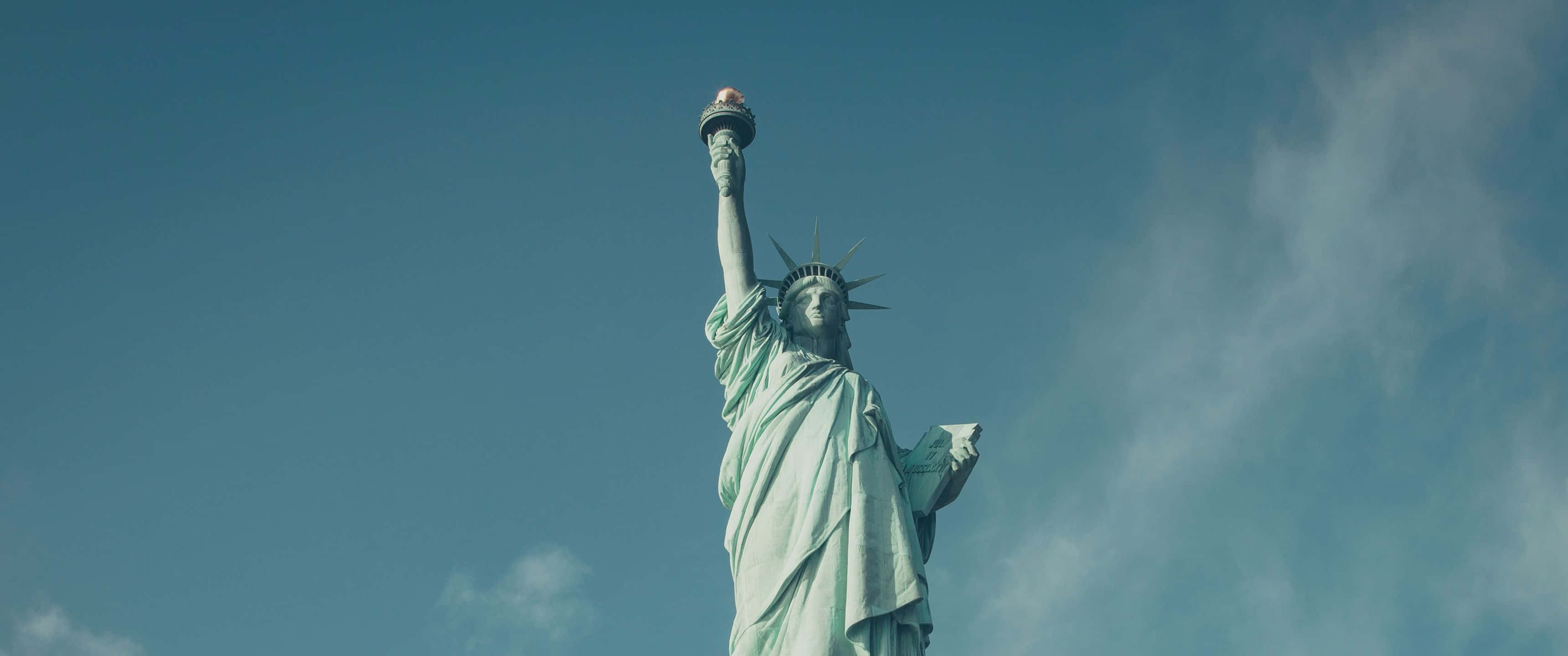 Mejor Estatua de la Libertad en HD 3440x1440 Fondos de pantalla