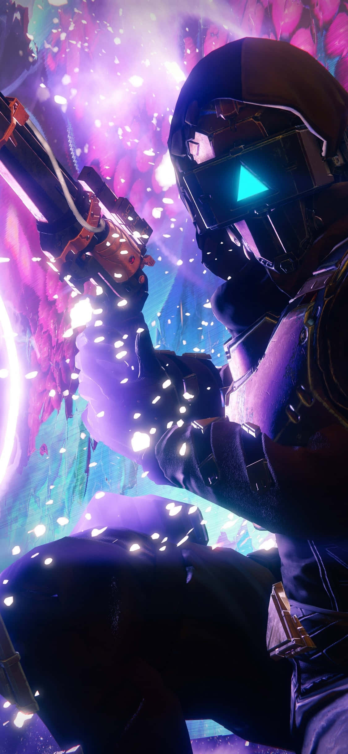Mejora tu juego intergaláctico con el icónico iPhone Xs y Destiny 2 Fondos de pantalla