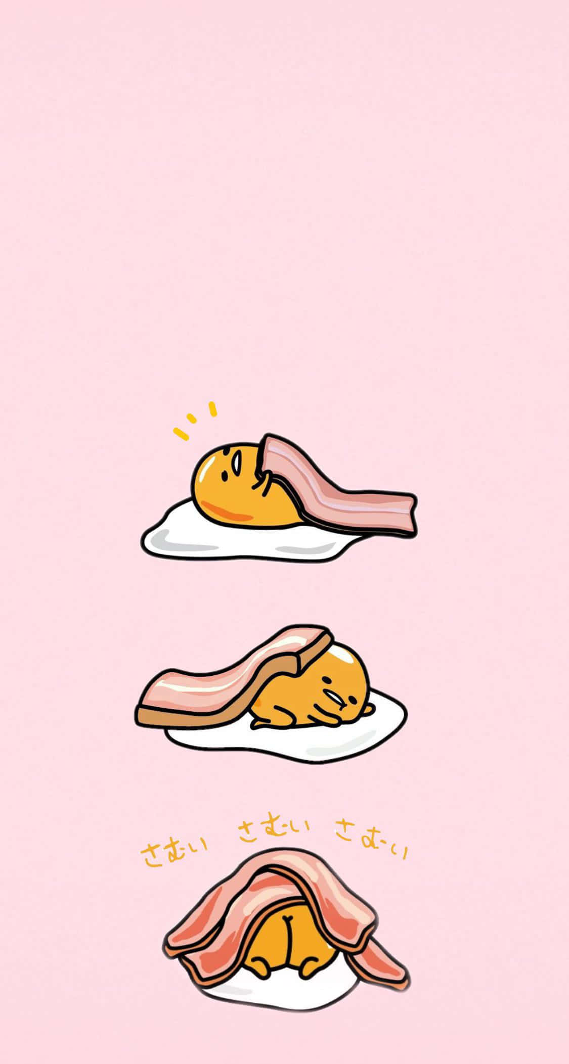 Mejora tu juego tecnológico con el Gudetama Phone Fondos de pantalla