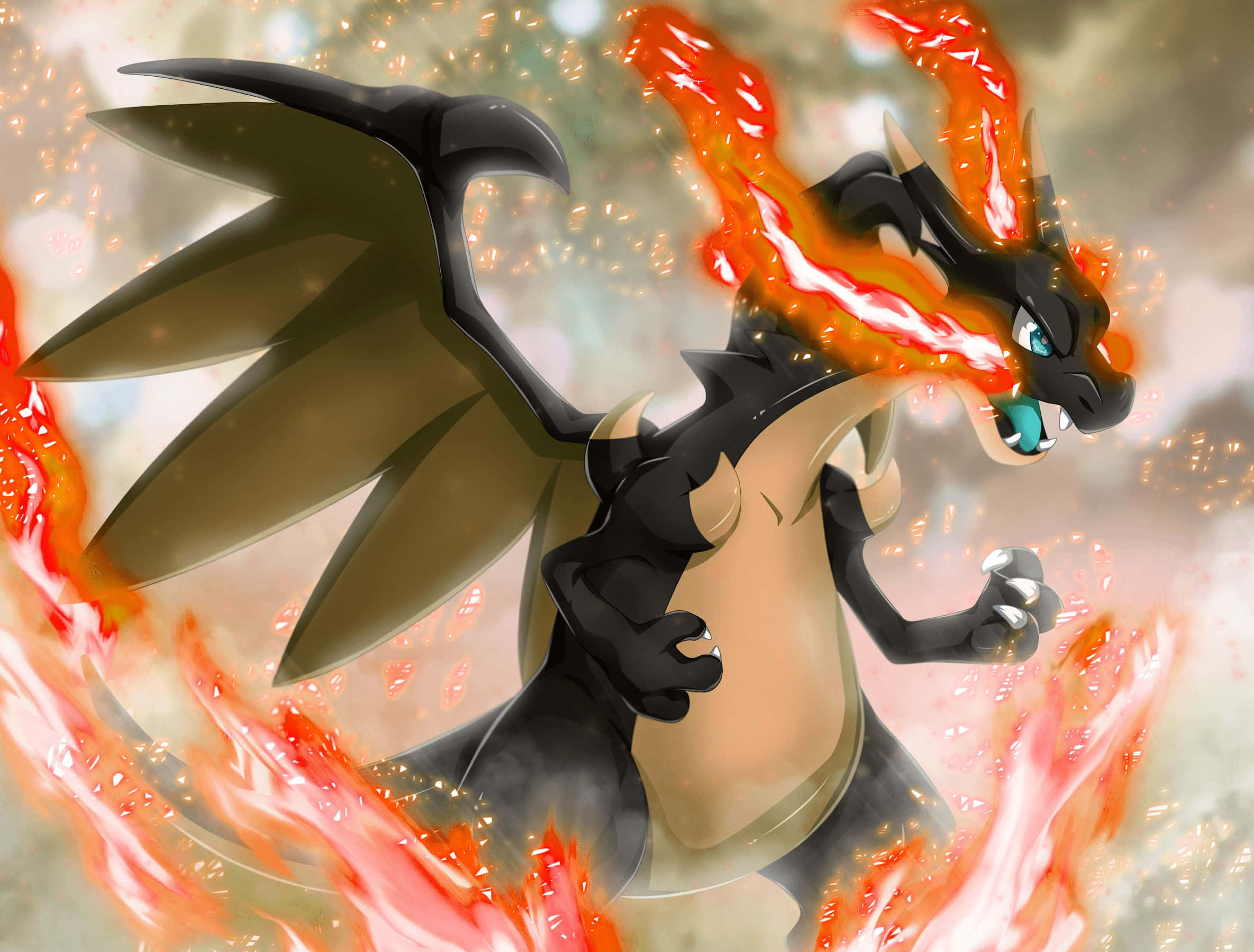 Mejora tus batallas con el épico Charizard Fondos de pantalla