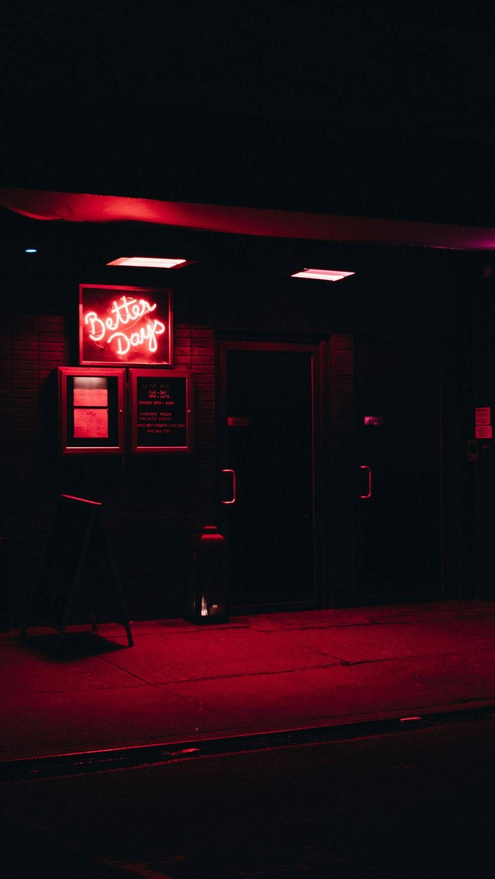 Mejores Días en Rojo Oscuro Fondos de pantalla