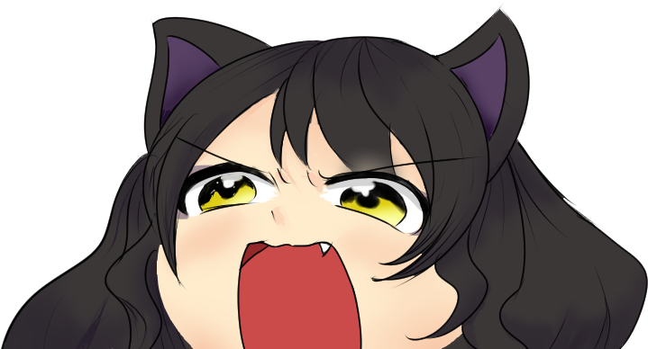 Meme de Chica Gato Enojada.PNG Fondos de pantalla