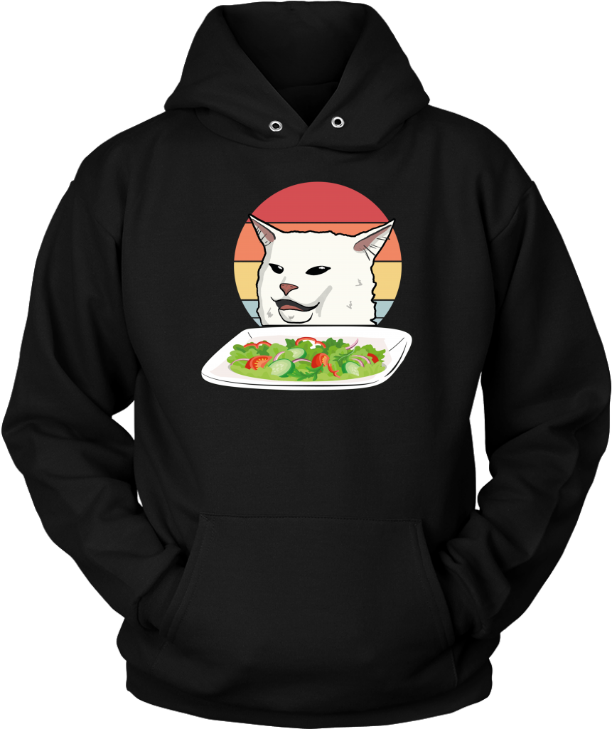 Meme Sudadera Gato Ensalada Fondos de pantalla