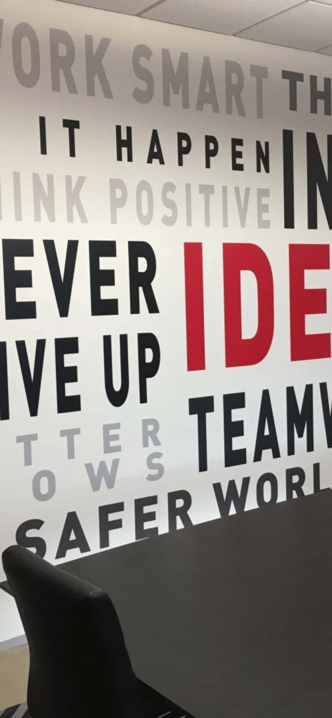 Mensajes Motivacionales Fondo de Oficina para iPhone X Fondos de pantalla