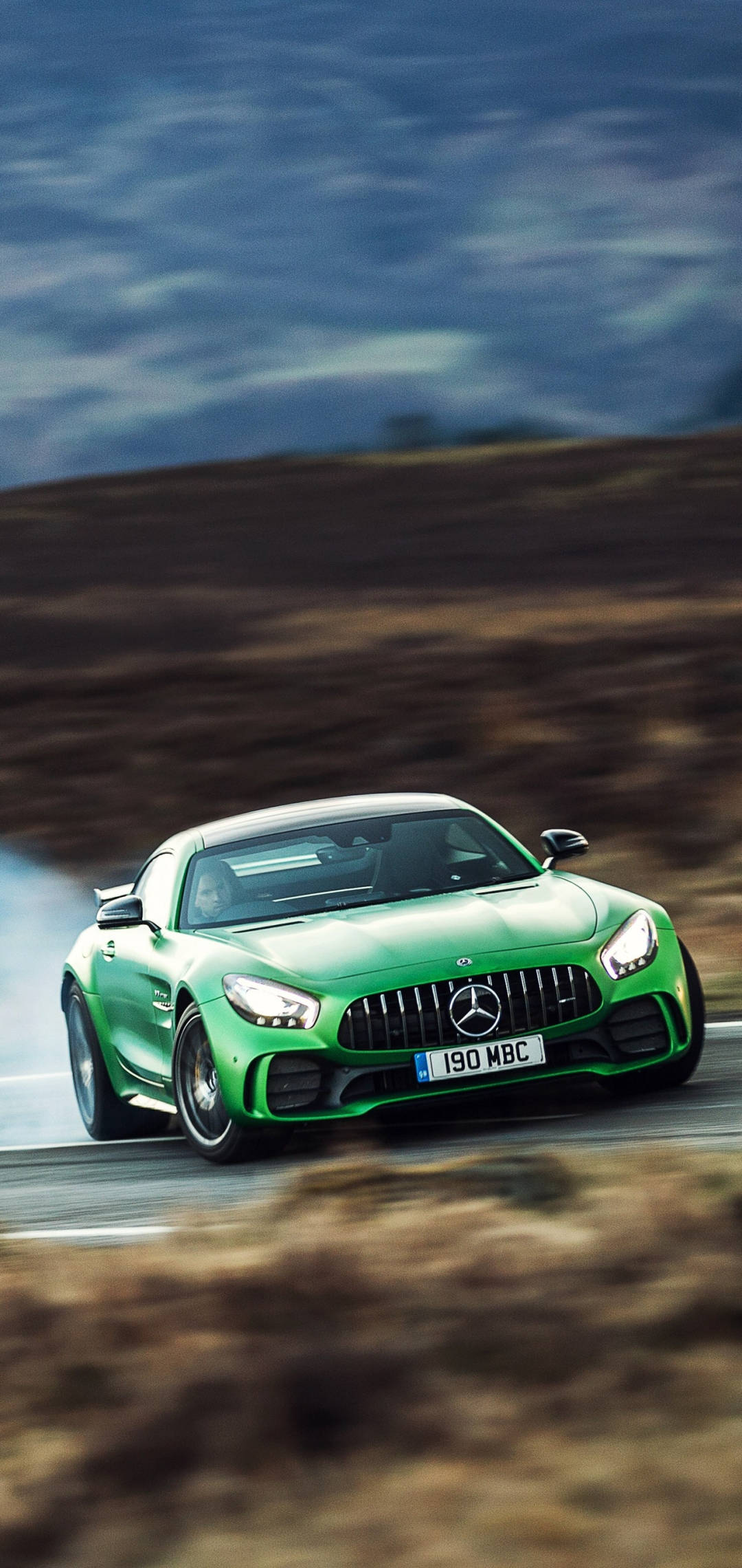 Mercedes AMG Verde Carreras iPhone Fondos de pantalla