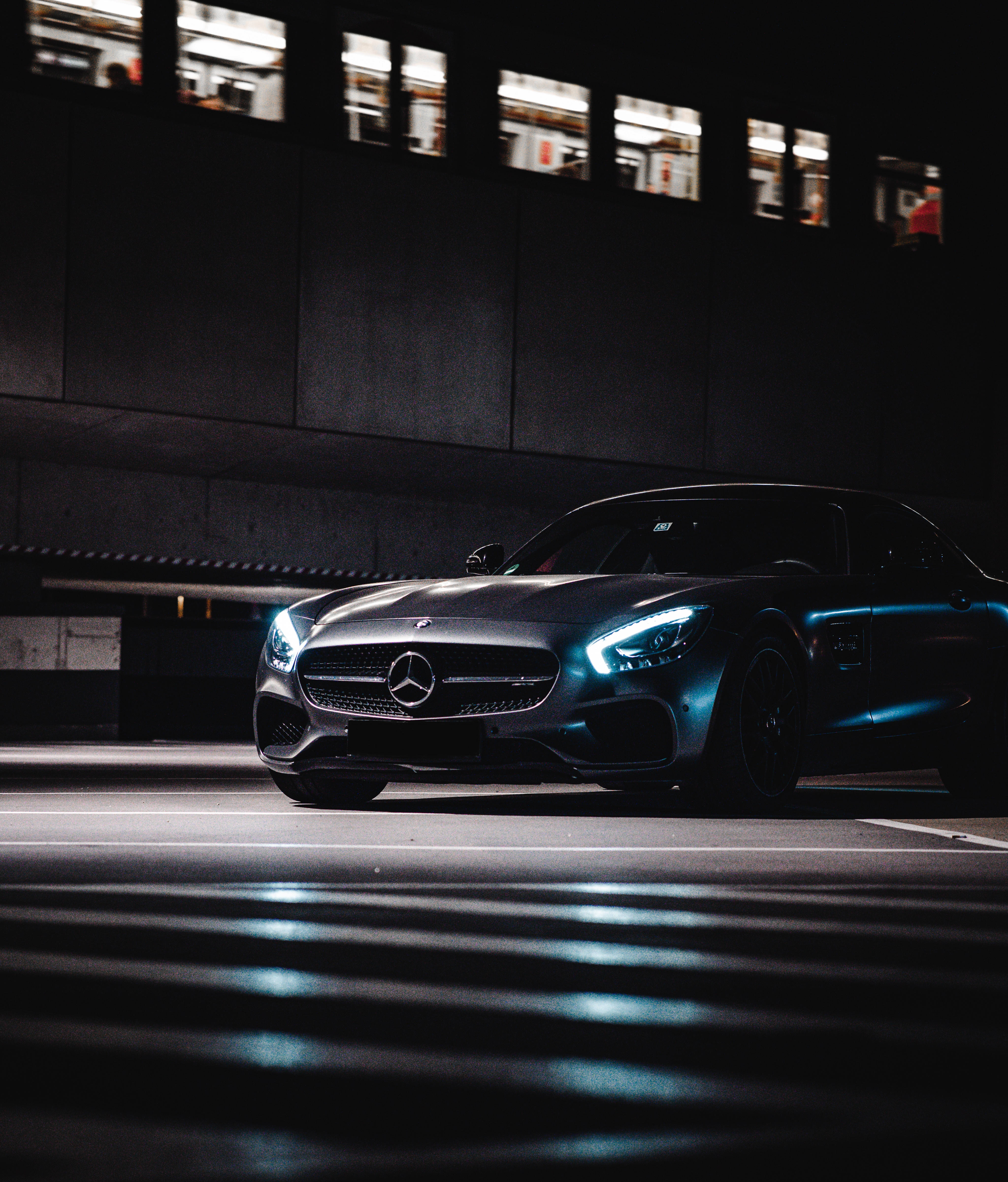 Mercedes Benz Brilla en la Oscuridad Fondos de pantalla